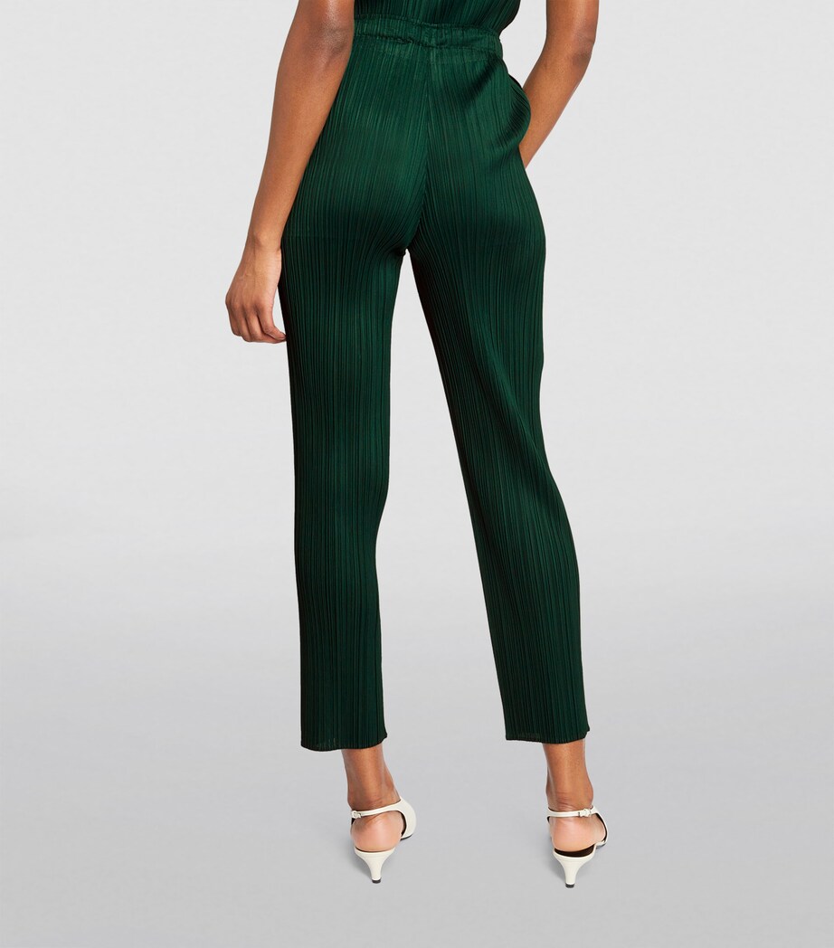 Pleats Please Issey Miyake Womens Basics Straight Trousers Image 4
