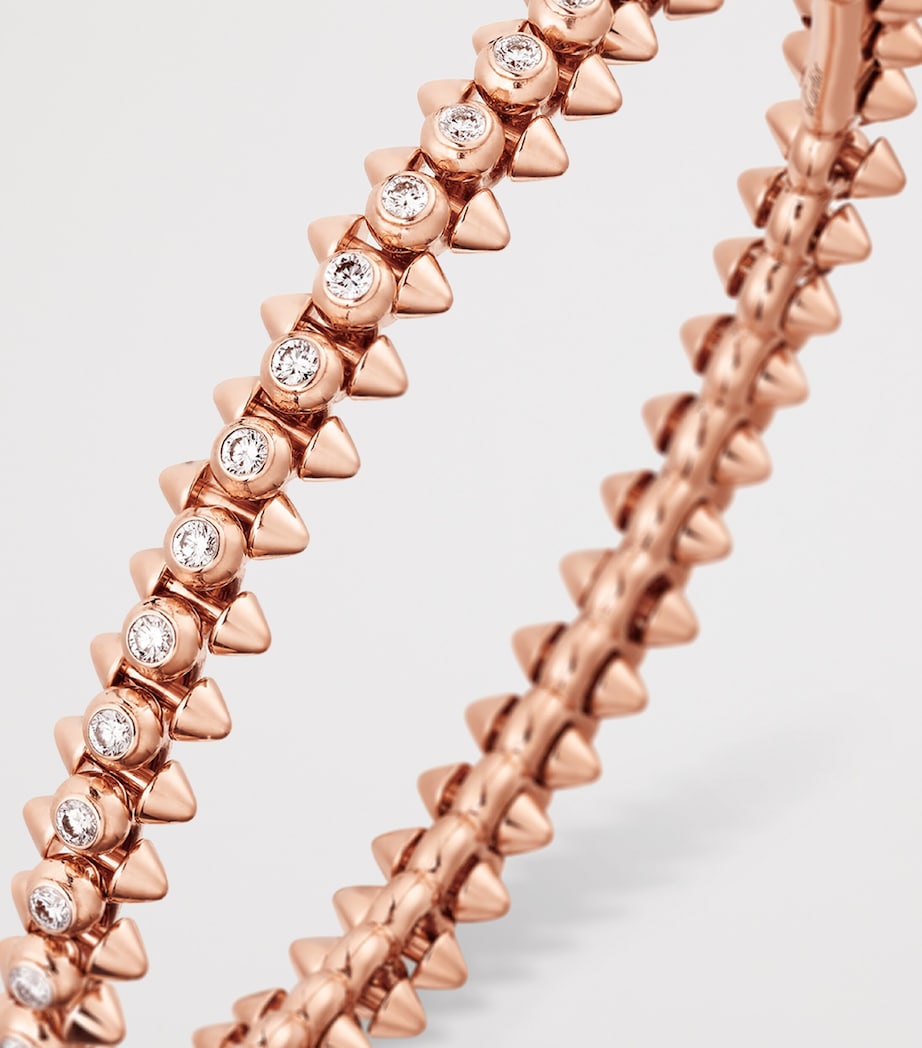 Rose Gold and Diamond Clash de Cartier Bracelet ROSE GOLD Image 6