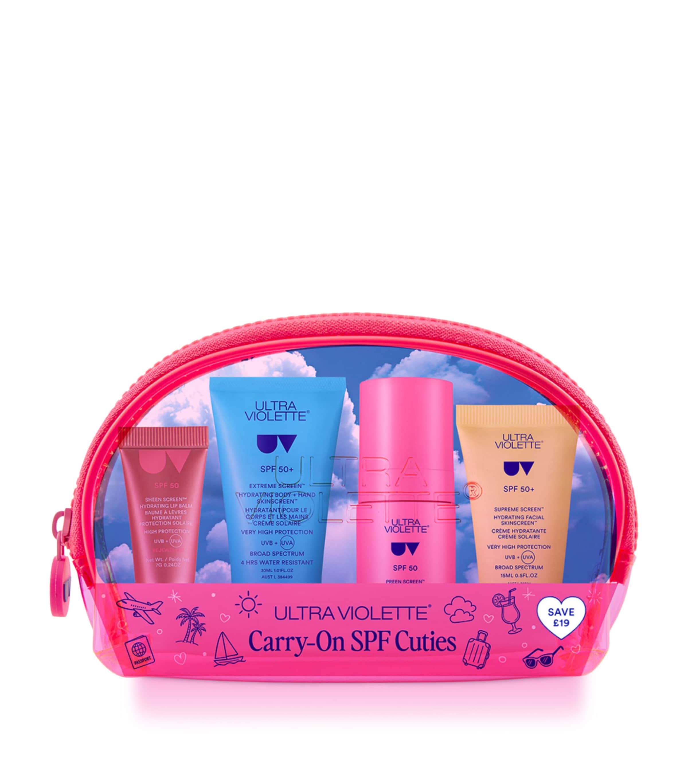 Ultra Violette Carry-On Cuties SPF Skincare Gift Set Image 1