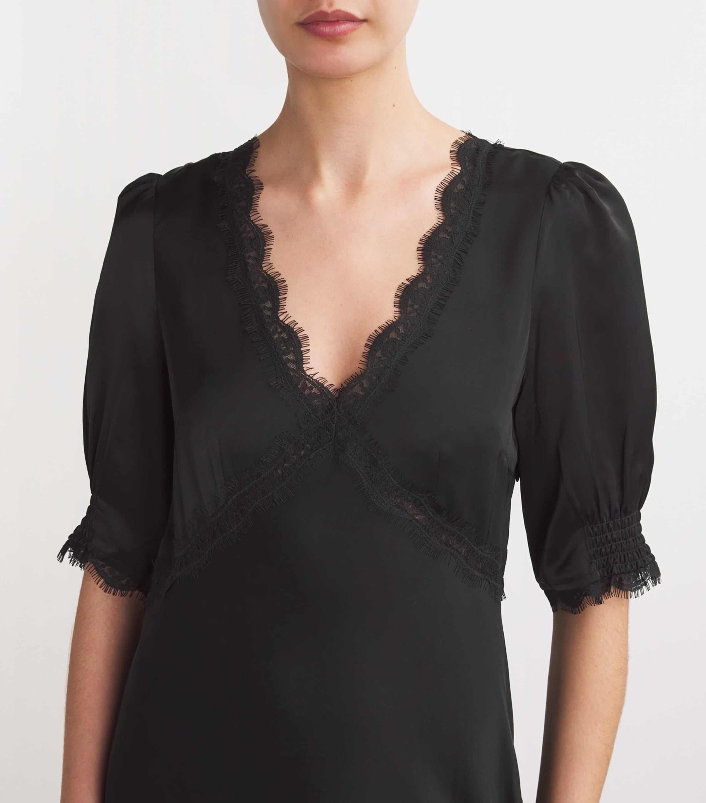 Annina Maxi Dress BLACK Image 6