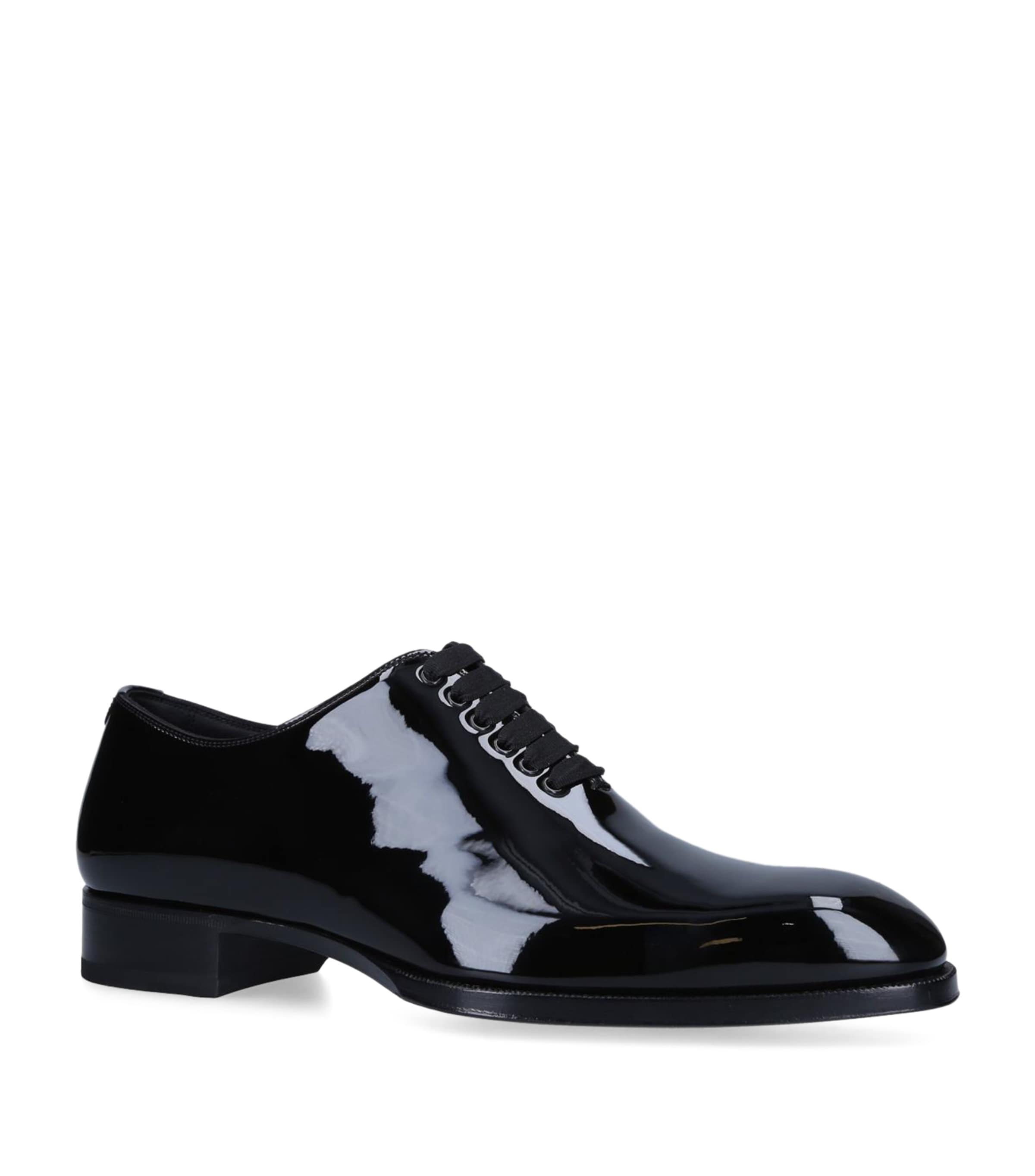 Tom Ford Elkan Oxford Brogues In White