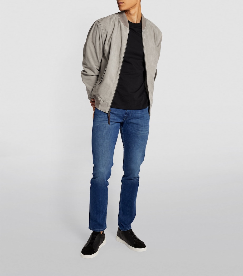 Slimmy Lux Performance Plus Jeans MID BLUE Image 2