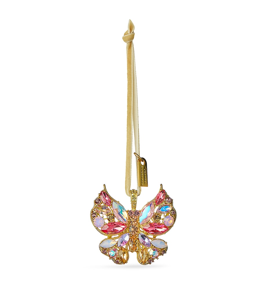 Mini Butterfly Tree Decoration PINK Image 1