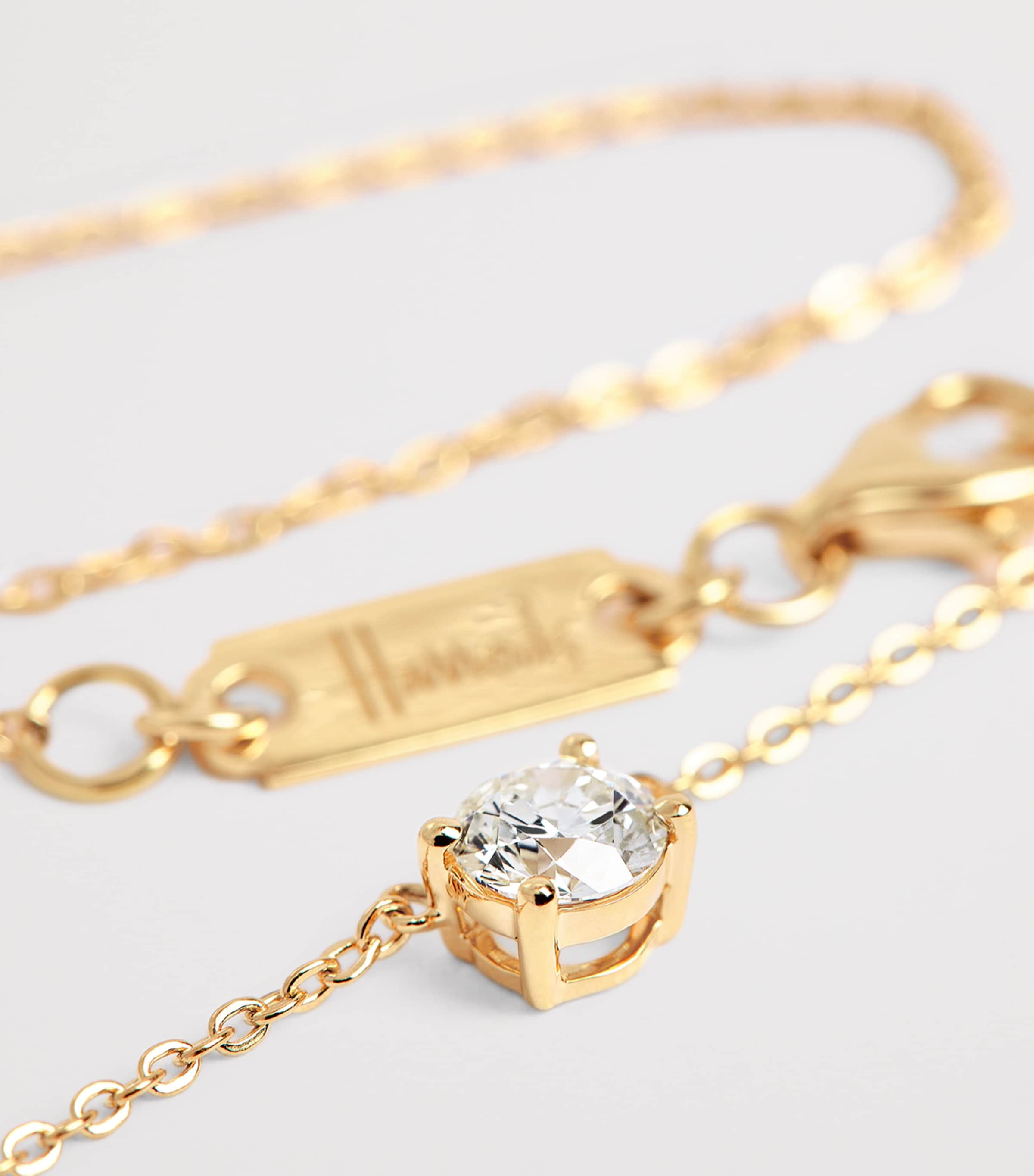Yellow Gold and Diamond Pendant Necklace (0.50ct) YELLOW GOLD Image 5