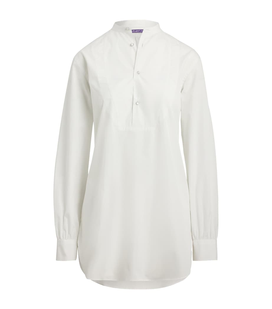 Cotton Broadcloth Abbie Blouse WHITE Image 1