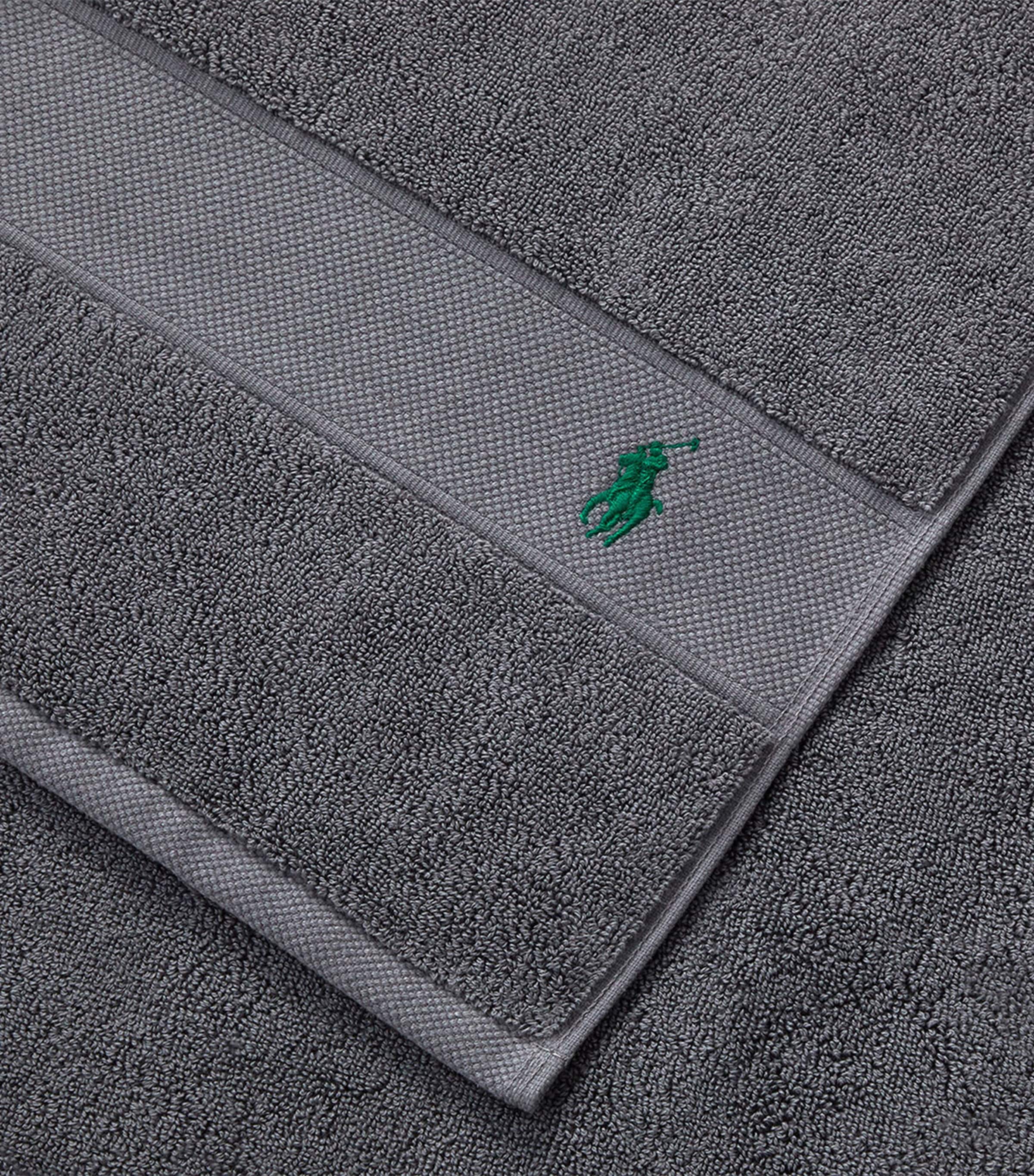 Polo Player Bath Towel (70cm x 140cm) BARCLAY HEATHER Image 4