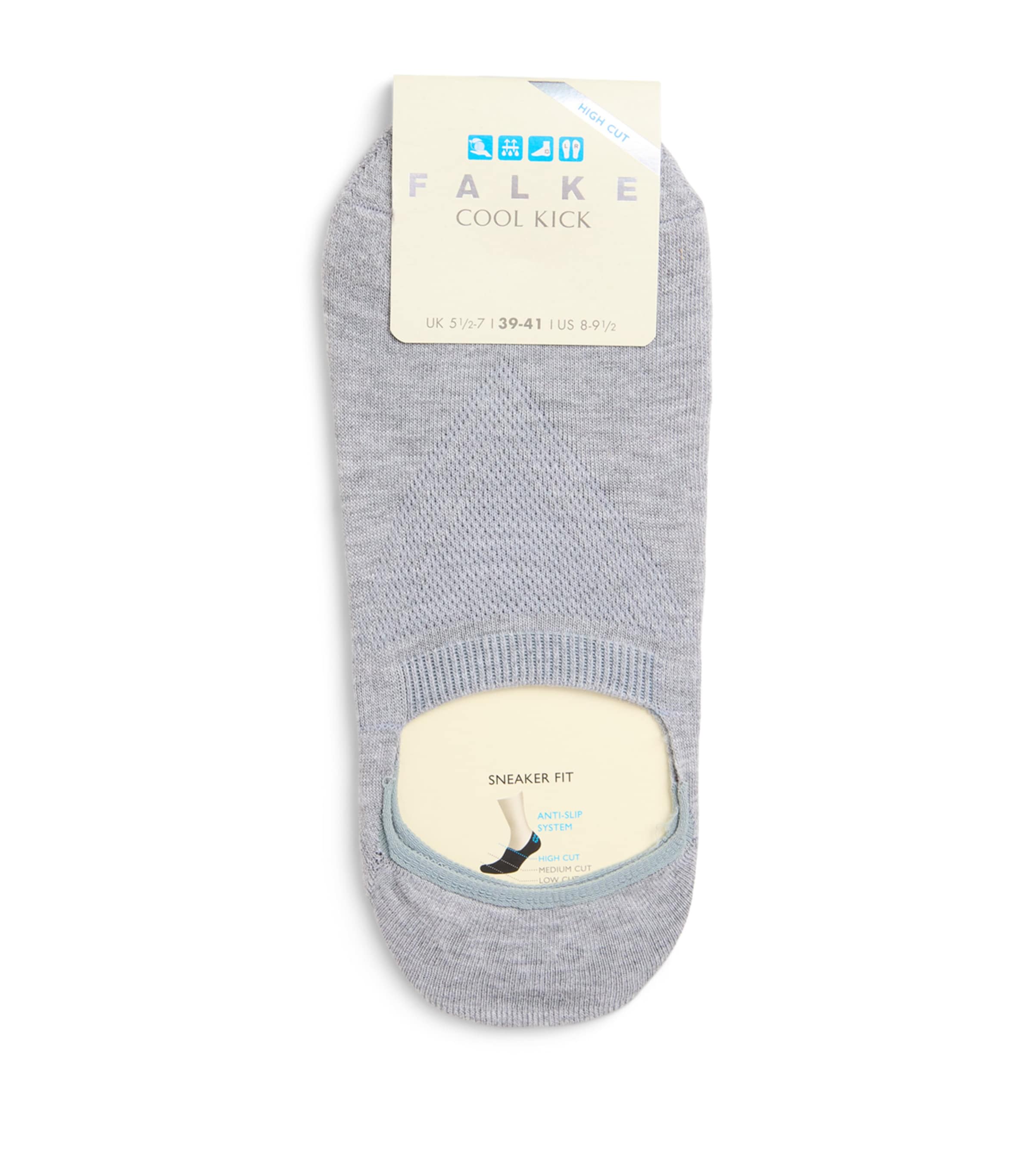 Falke Cool Kick Invisible Socks In Grey