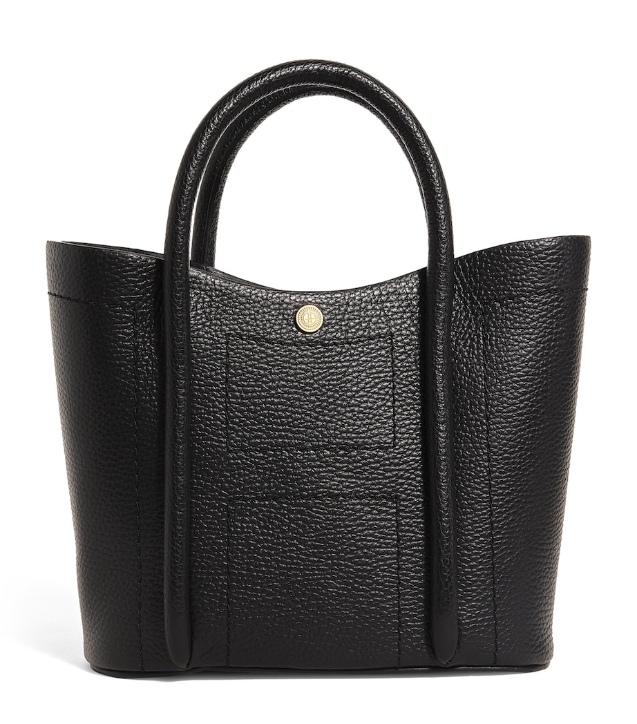 Grab Leather Rope Tote Bag BLACK Image 1