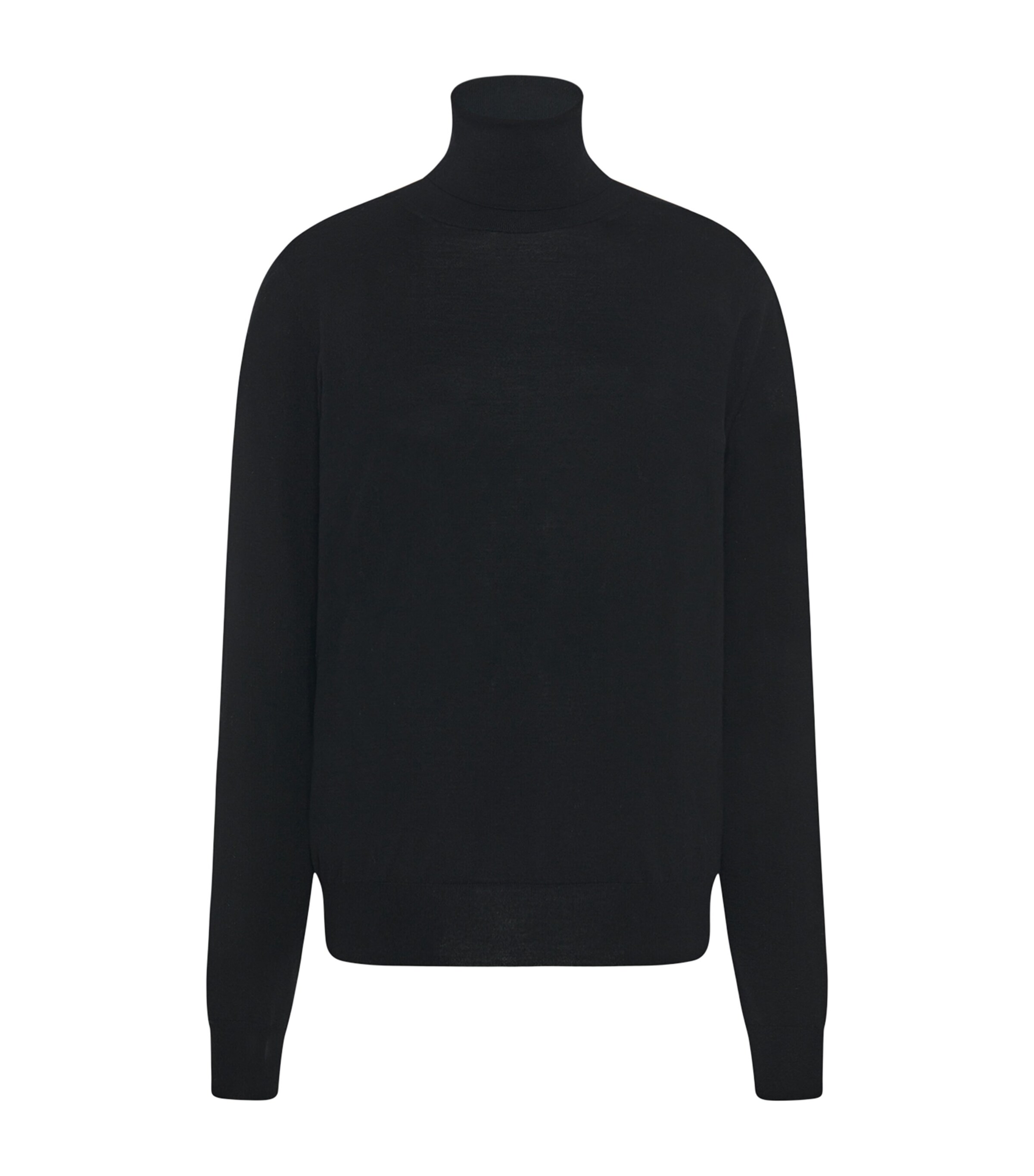 The Row Heva Turtleneck Sweater In Black