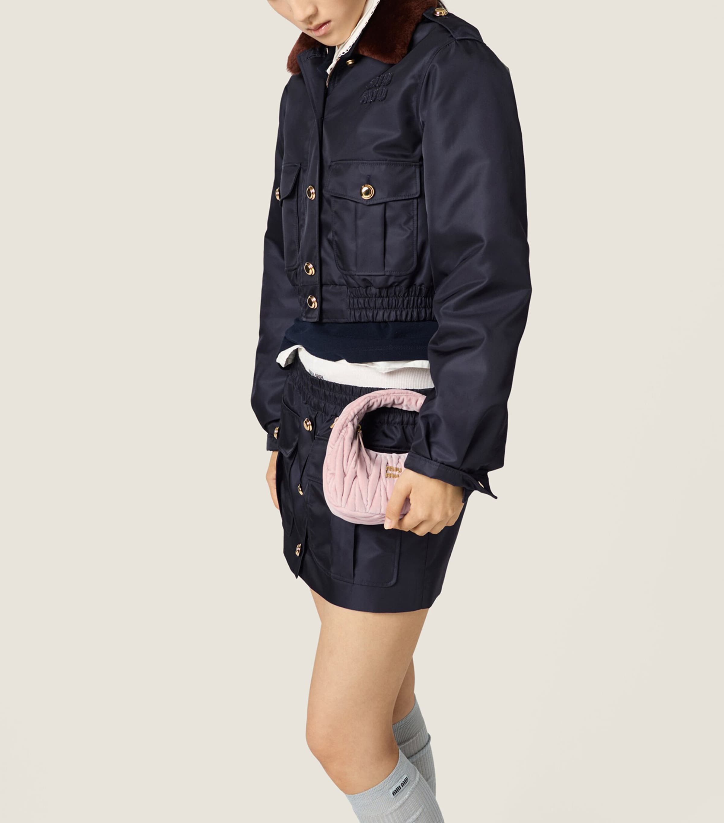 Mini Velvet Wander Top-Handle Bag F0E18 Image 5