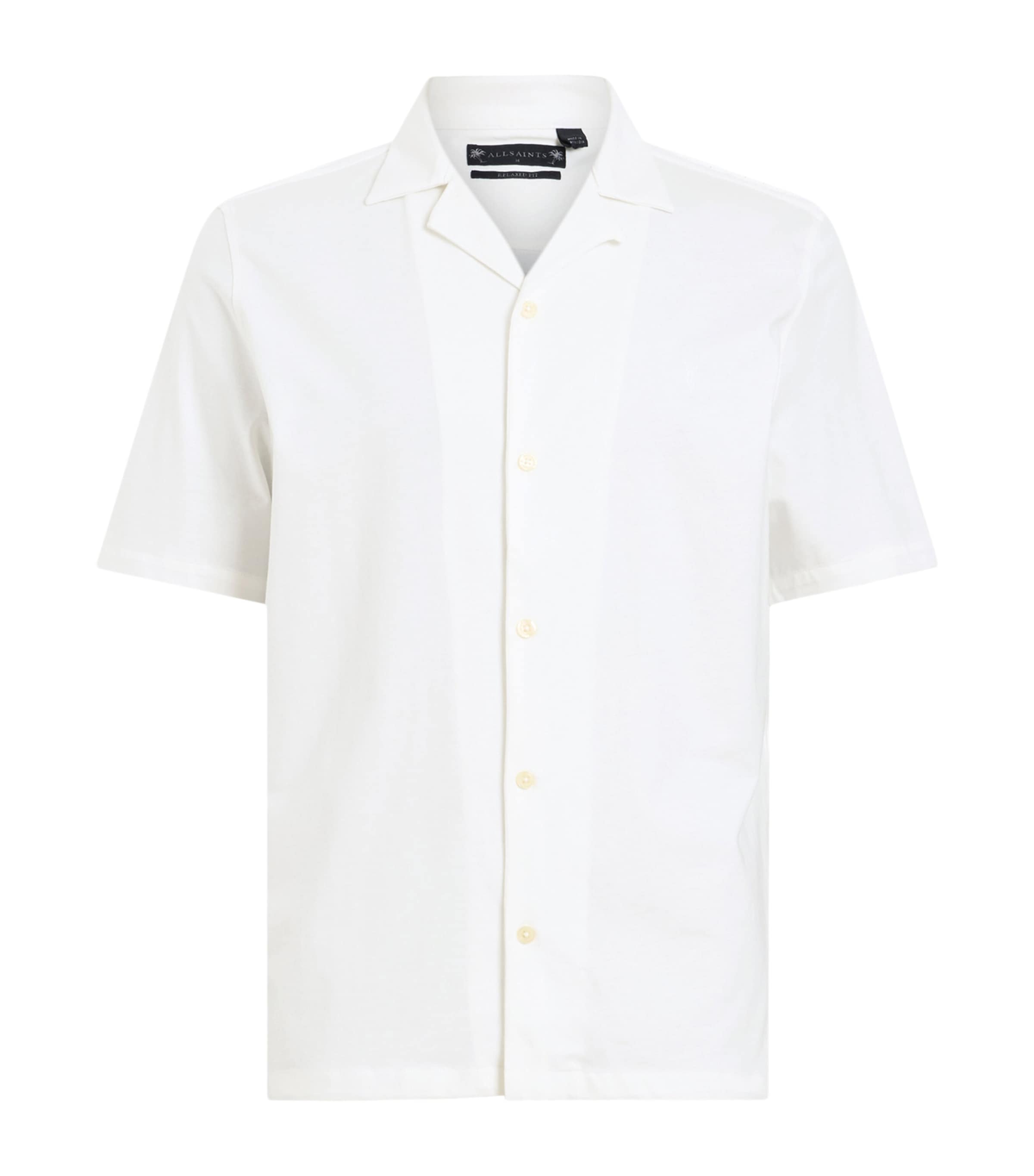 Cotton Hudson Shirt CLIFF WHITE Image 1