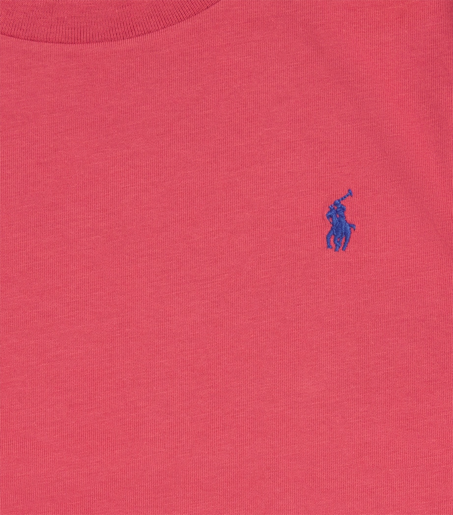 Cotton Jersey Logo T-Shirt (6-14 Years) NTCKT RED Image 3