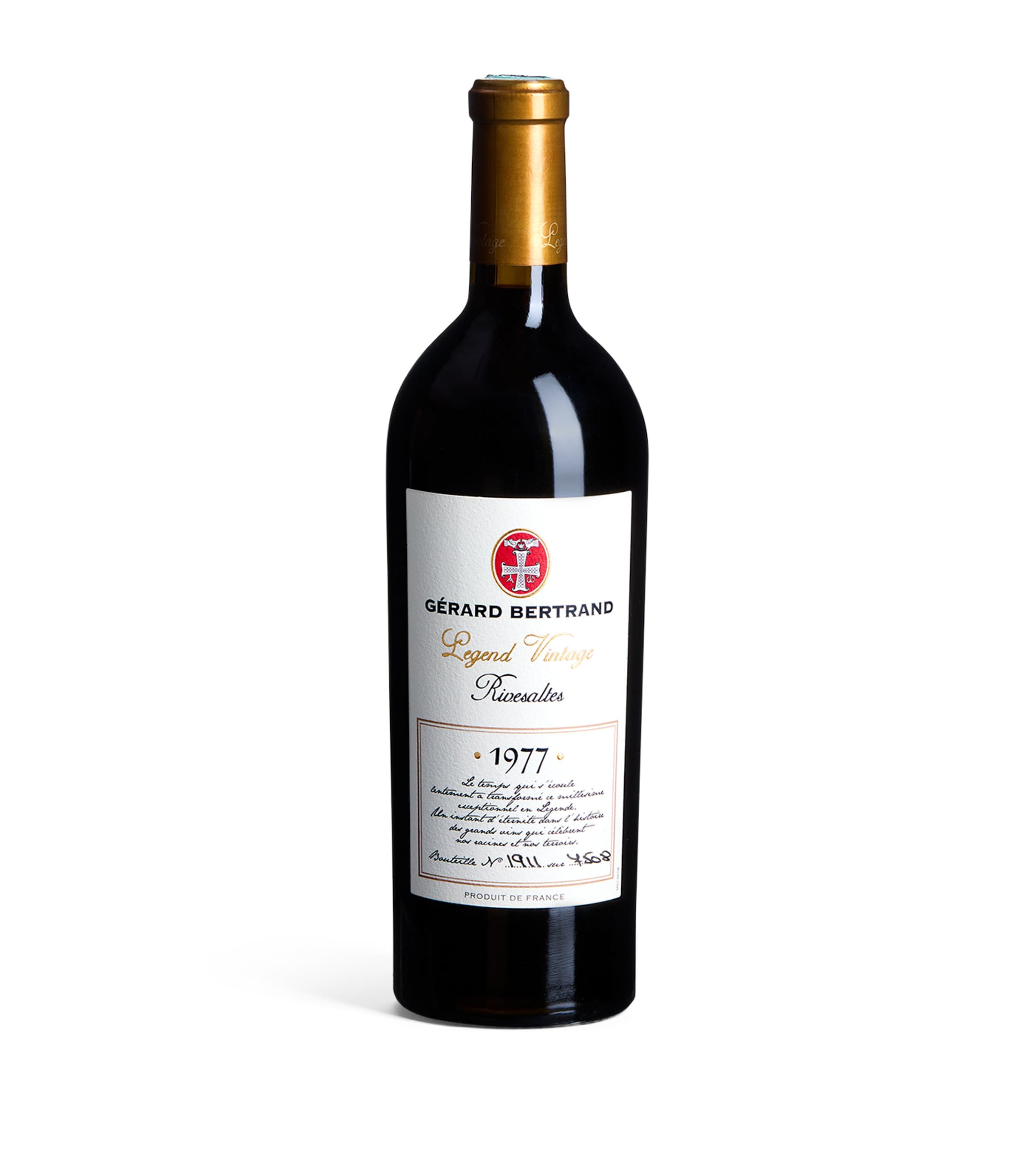 Gérard Bertrand Legend Vintage Rivesaltes Fortified Wine 1977 (75cl) - Languedoc-Roussillon, France | Wine & Spirits | Wine | Red Wine