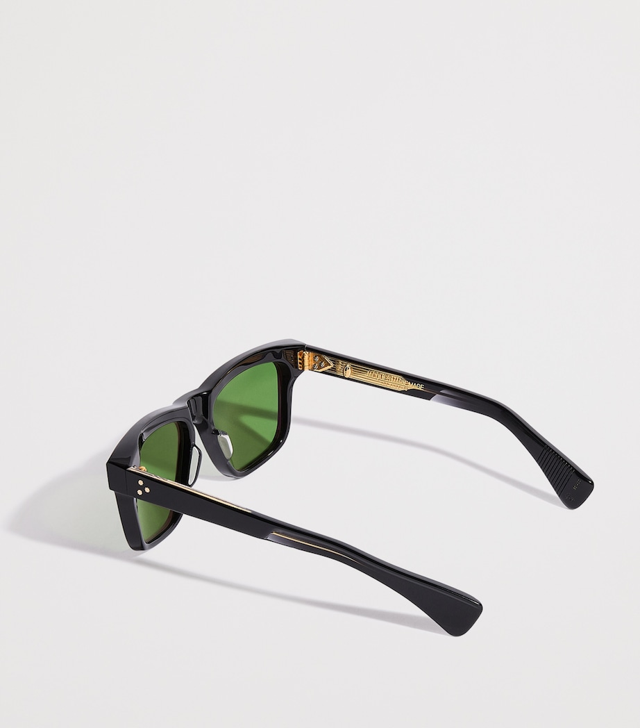 Jacques Marie Mage Acetate Lankaster Sunglasses Emerald Image 5