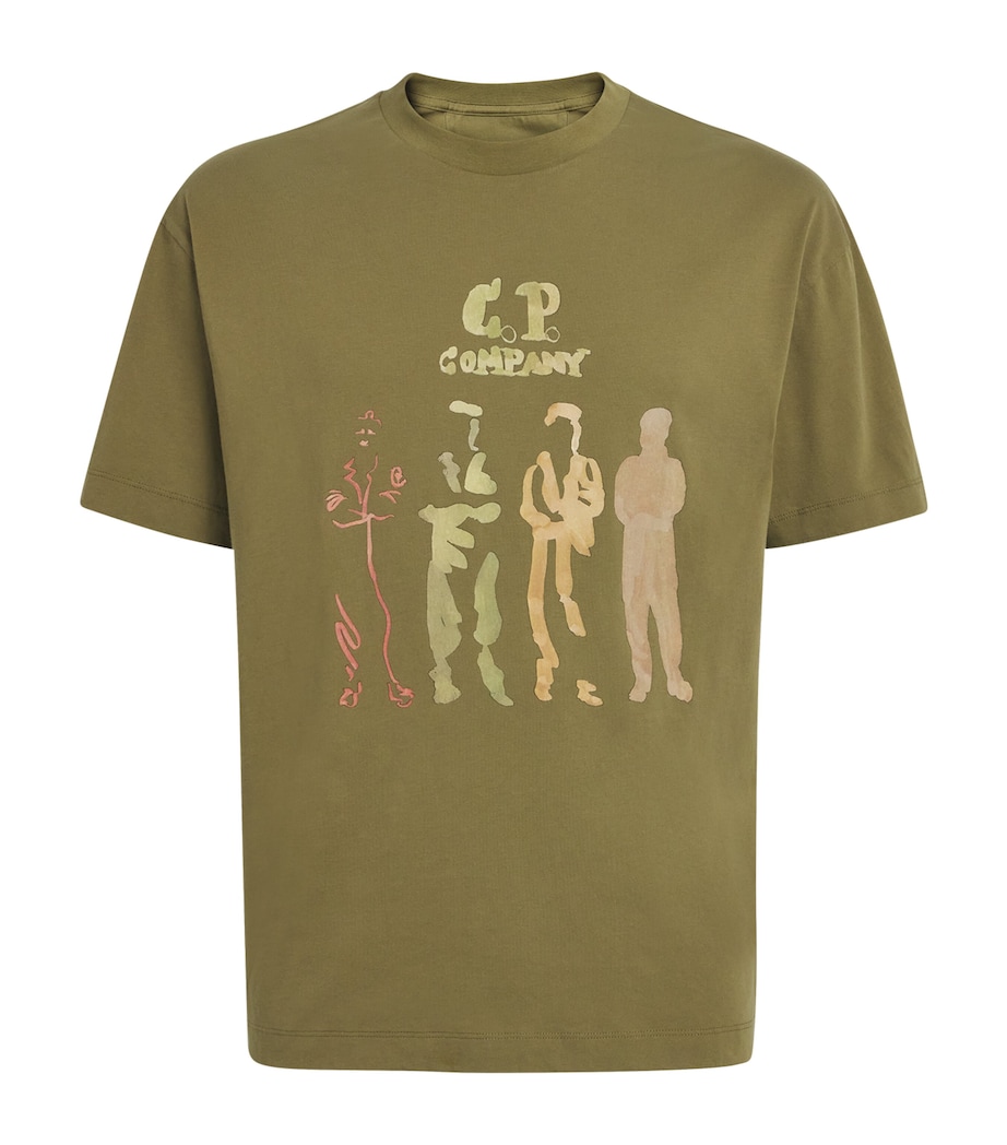 Cotton Logo T-Shirt 652 CAPERS Image 1