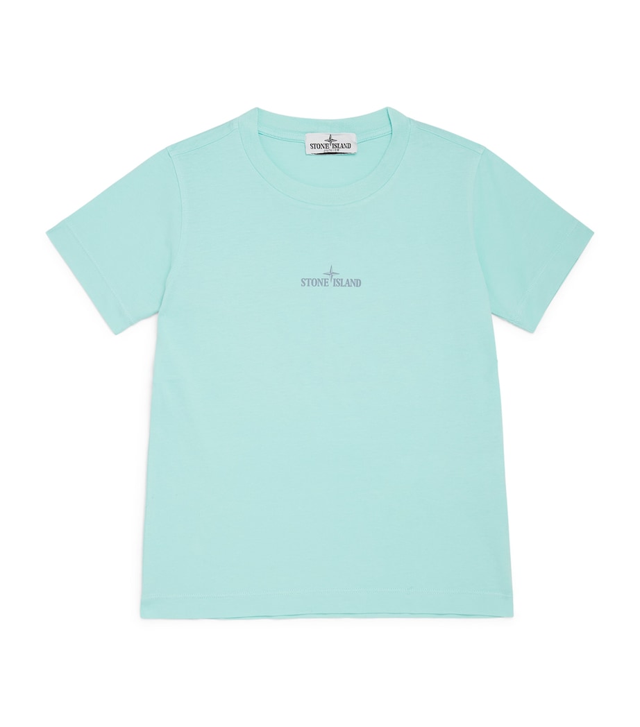 Stone Island Junior Cotton Logo T-Shirt (4-14 Years) Image 1
