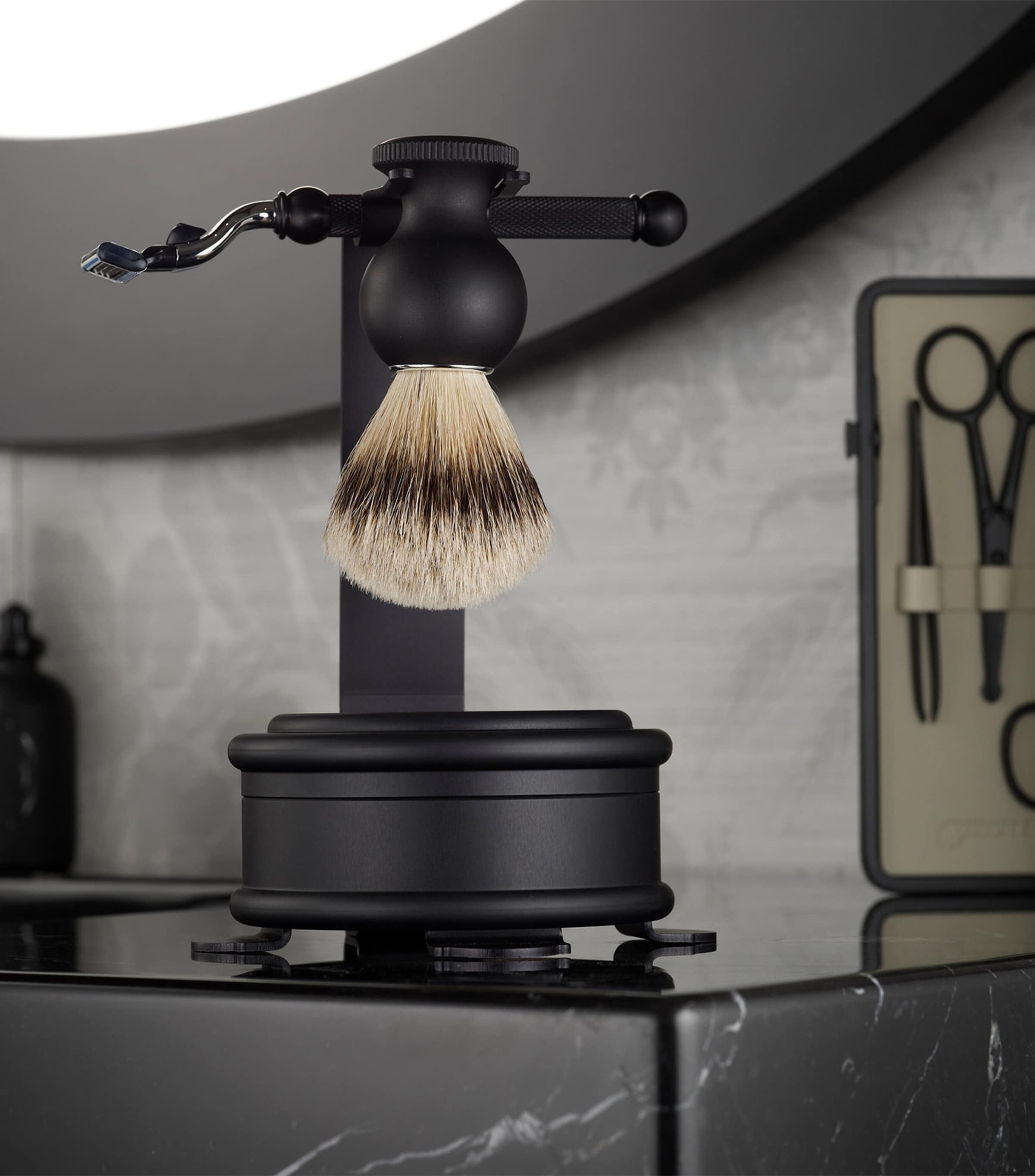 No.88 Badger Hair Shaving Set & Stand NO COLOUR Image 2