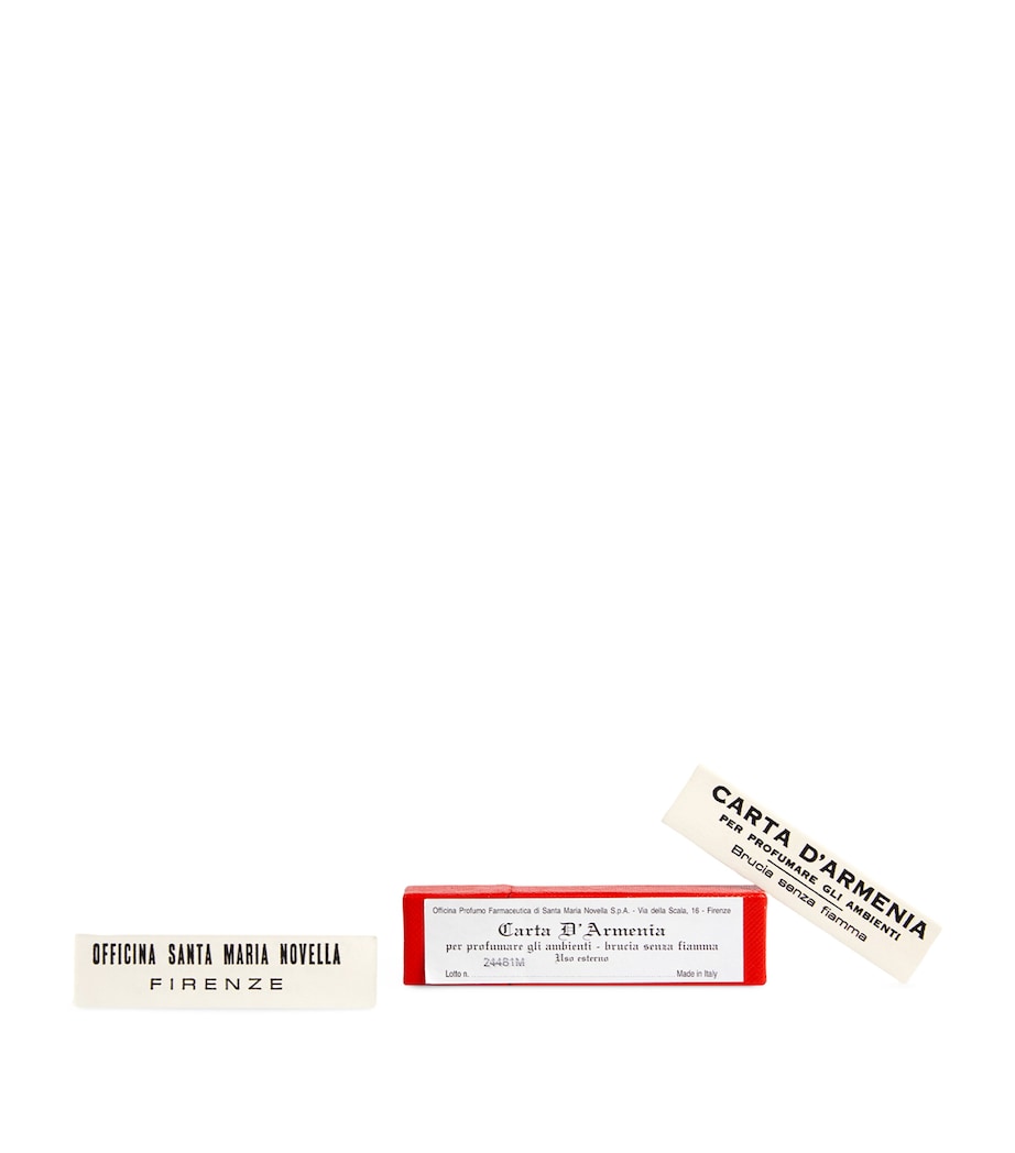 Carta d'Armenia Scented Burning Papers (18 Strips) NO COLOUR Image 3