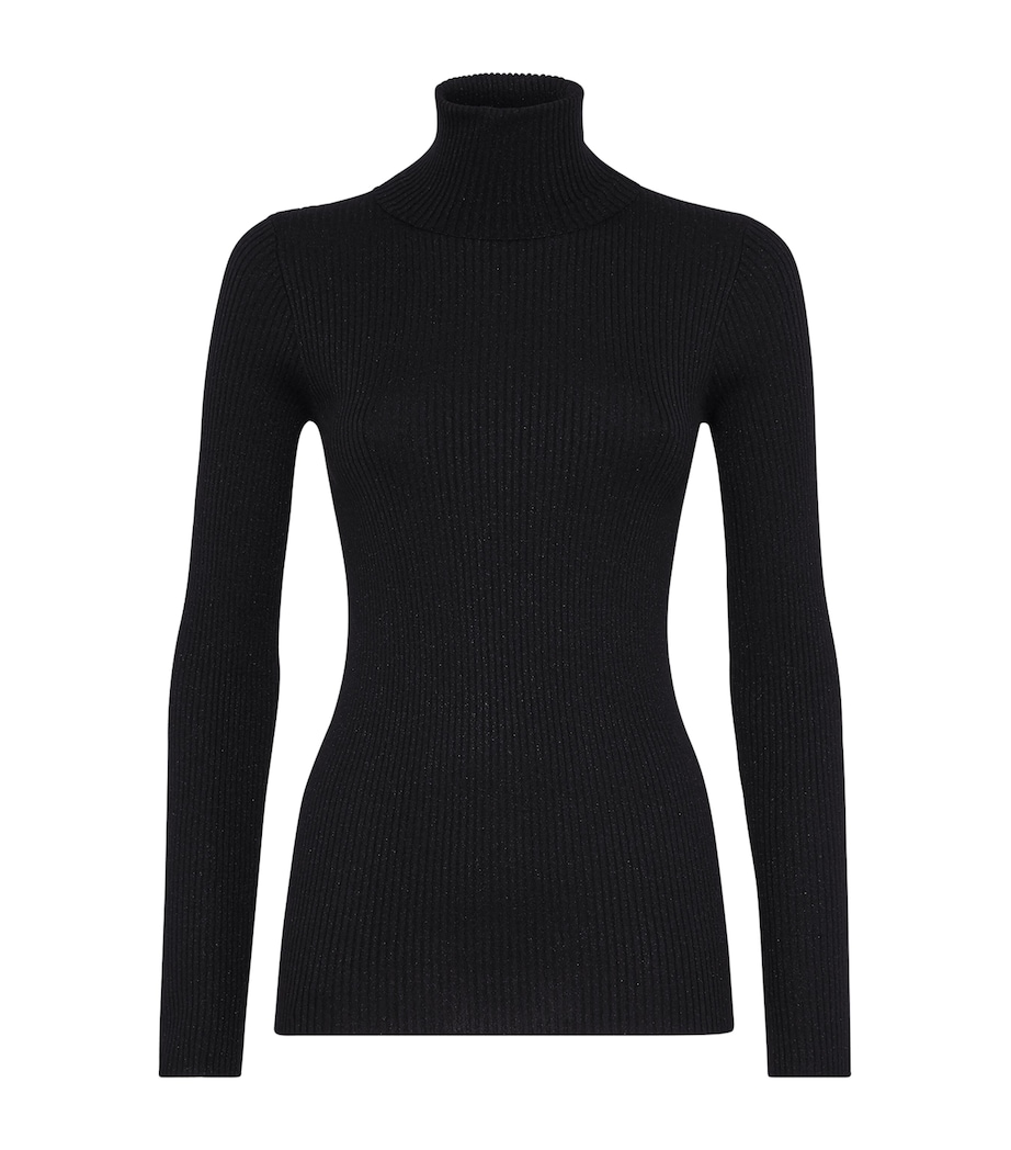Cashmere-Silk-Blend Rollneck Sweater C101 Image 1