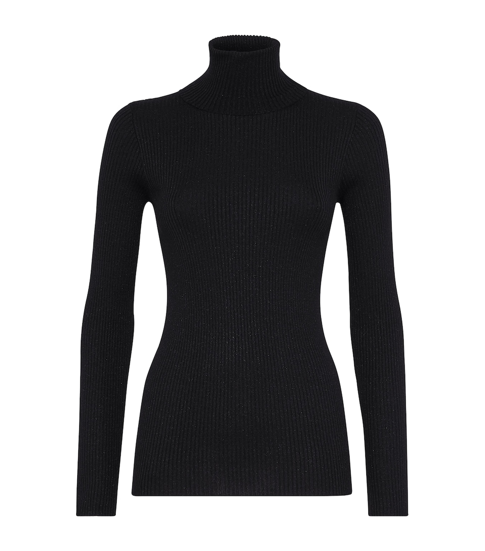 Cashmere-Silk-Blend Rollneck Sweater