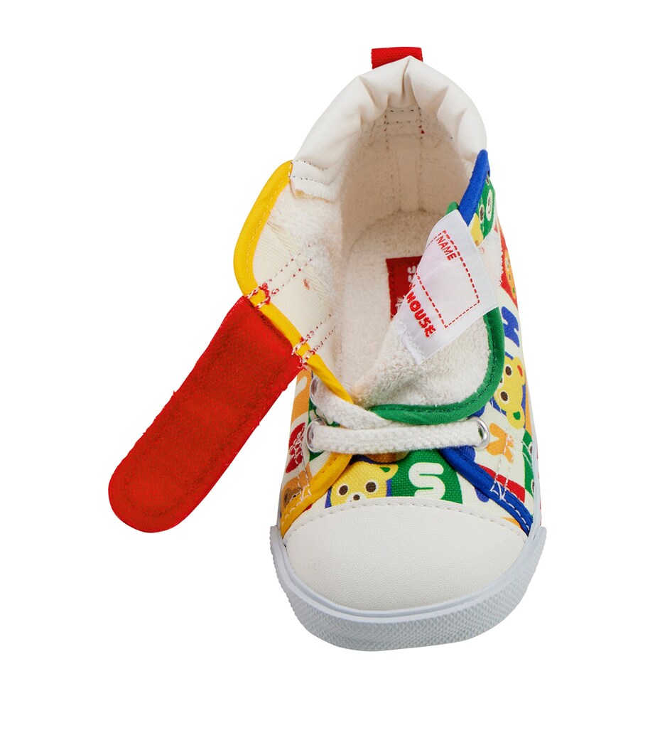 Miki House Logo-Embroidered Sneakers Image 5