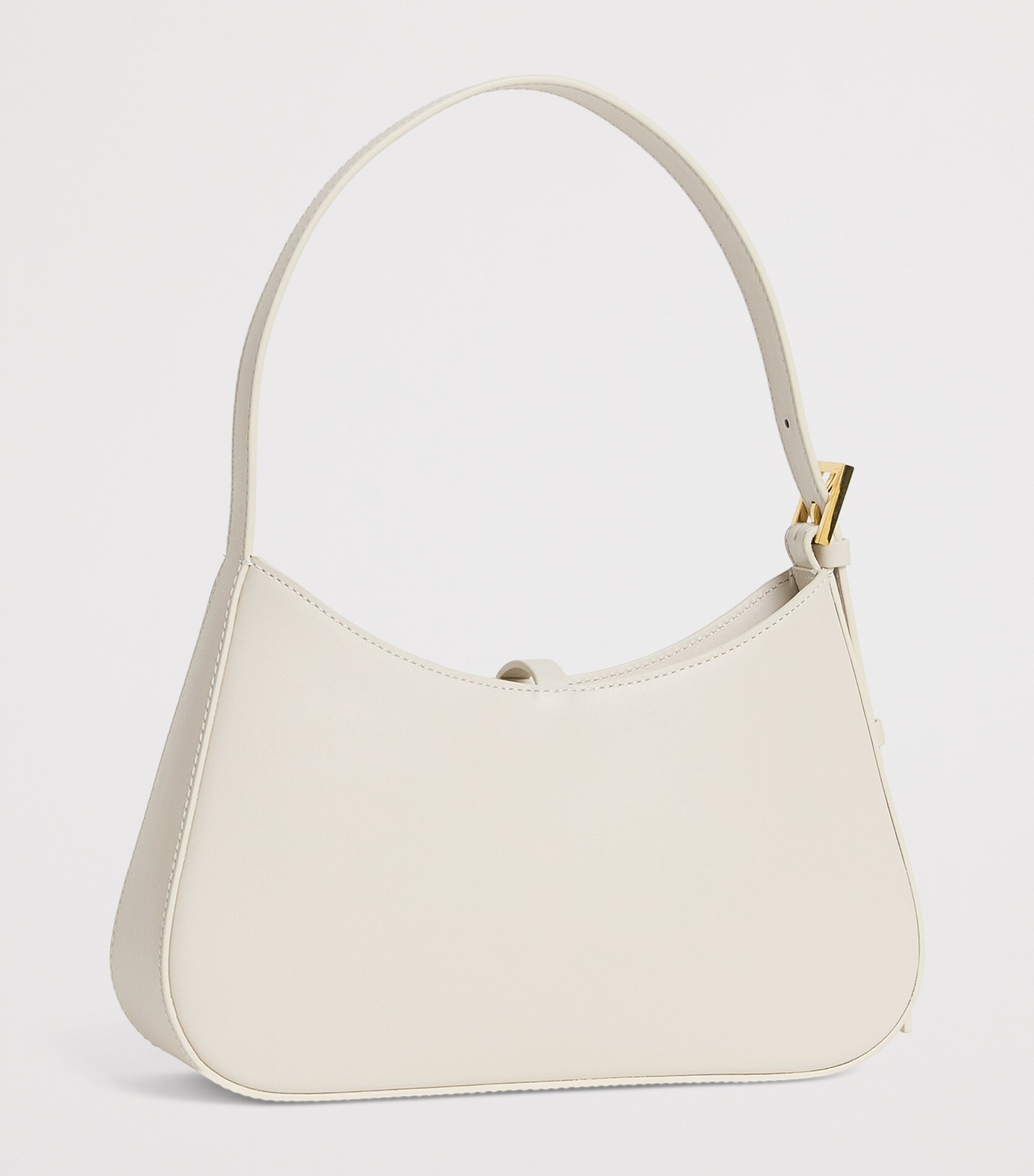 Demellier Ivory Leather Tokyo Shoulder Bag | Harrods US