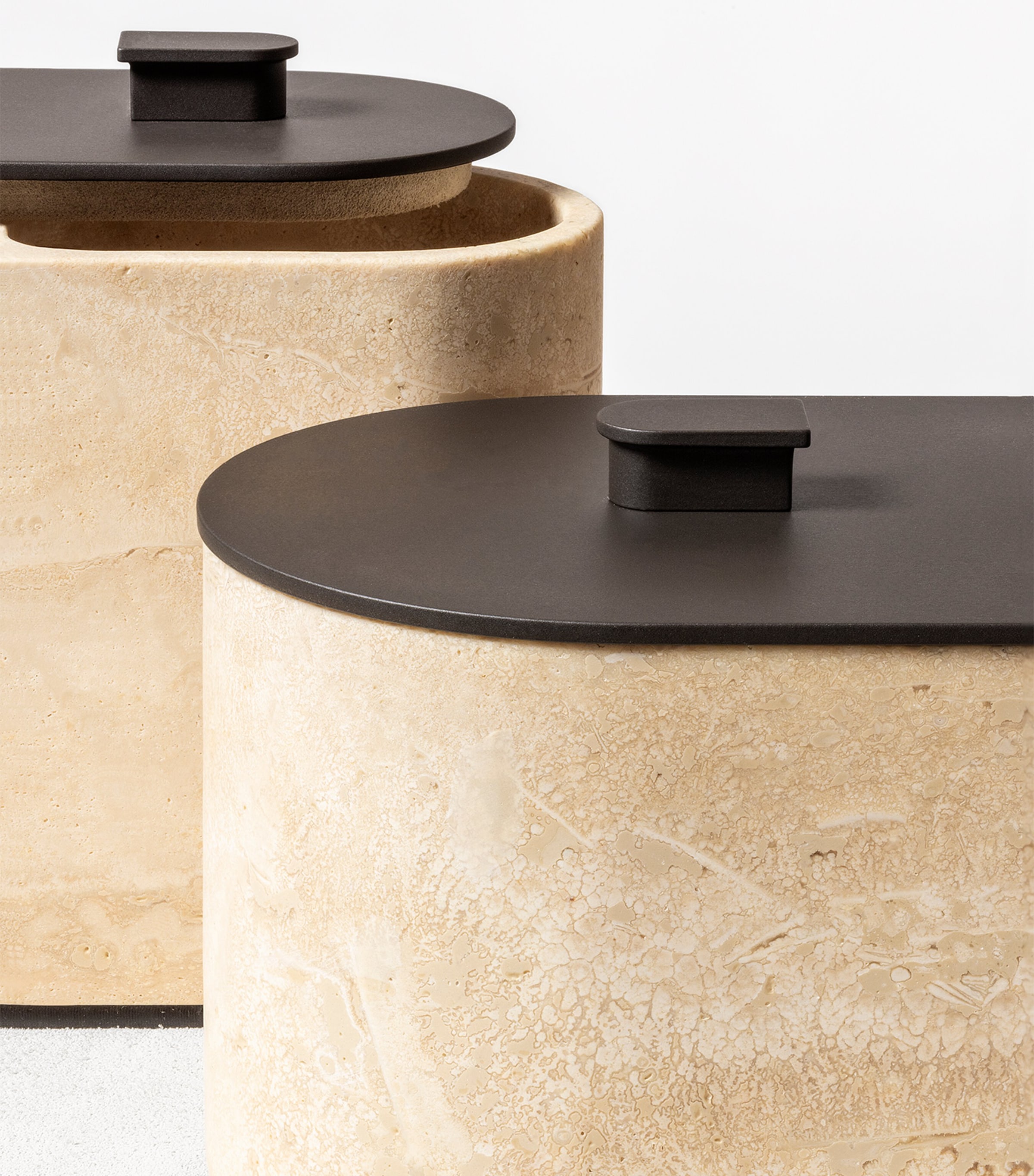 Giobagnara Small Marble-Effect Nobble Box Travotino Classic Image 2