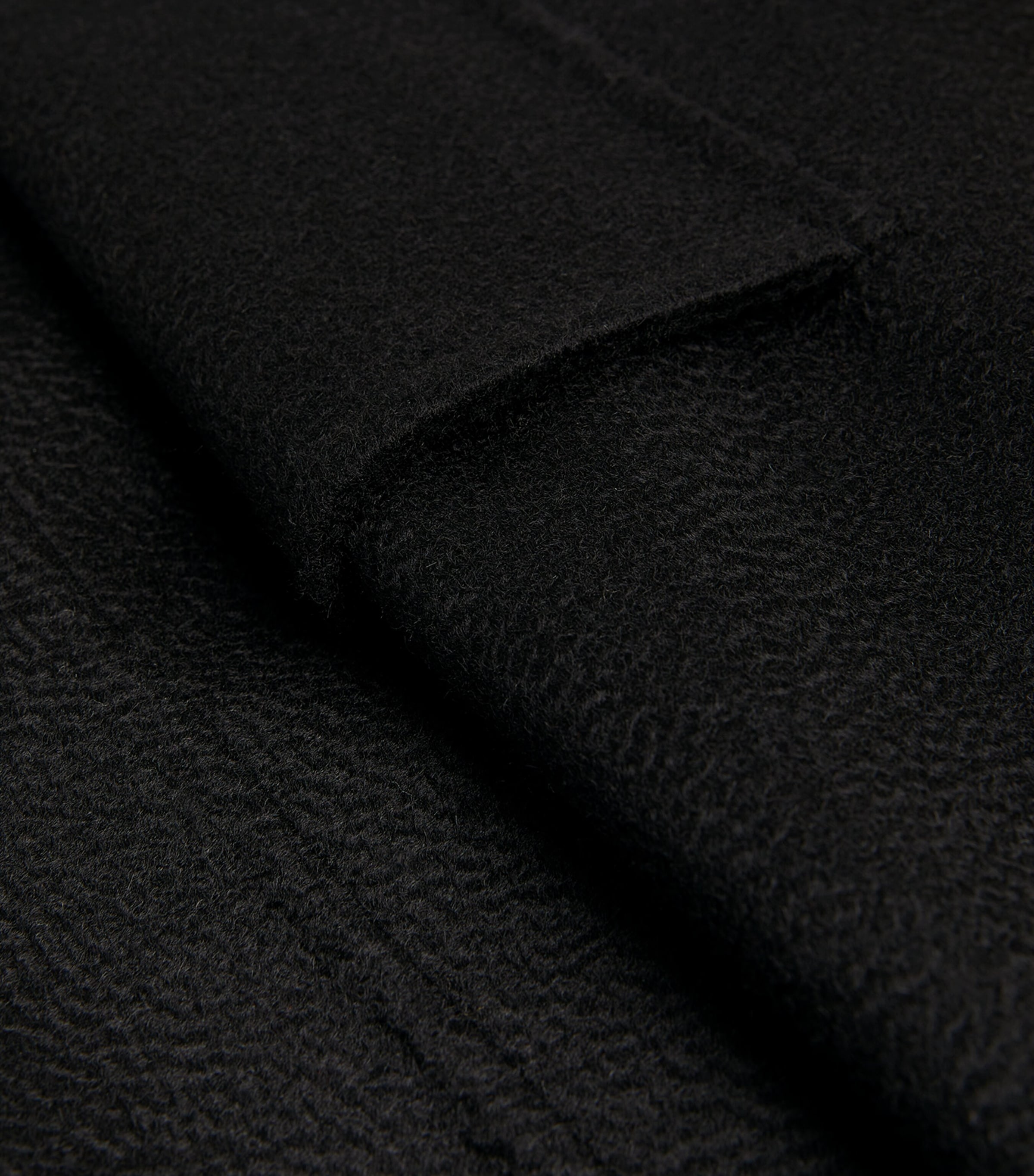 Max Mara Womens Wool Trench Coat Black Image 4