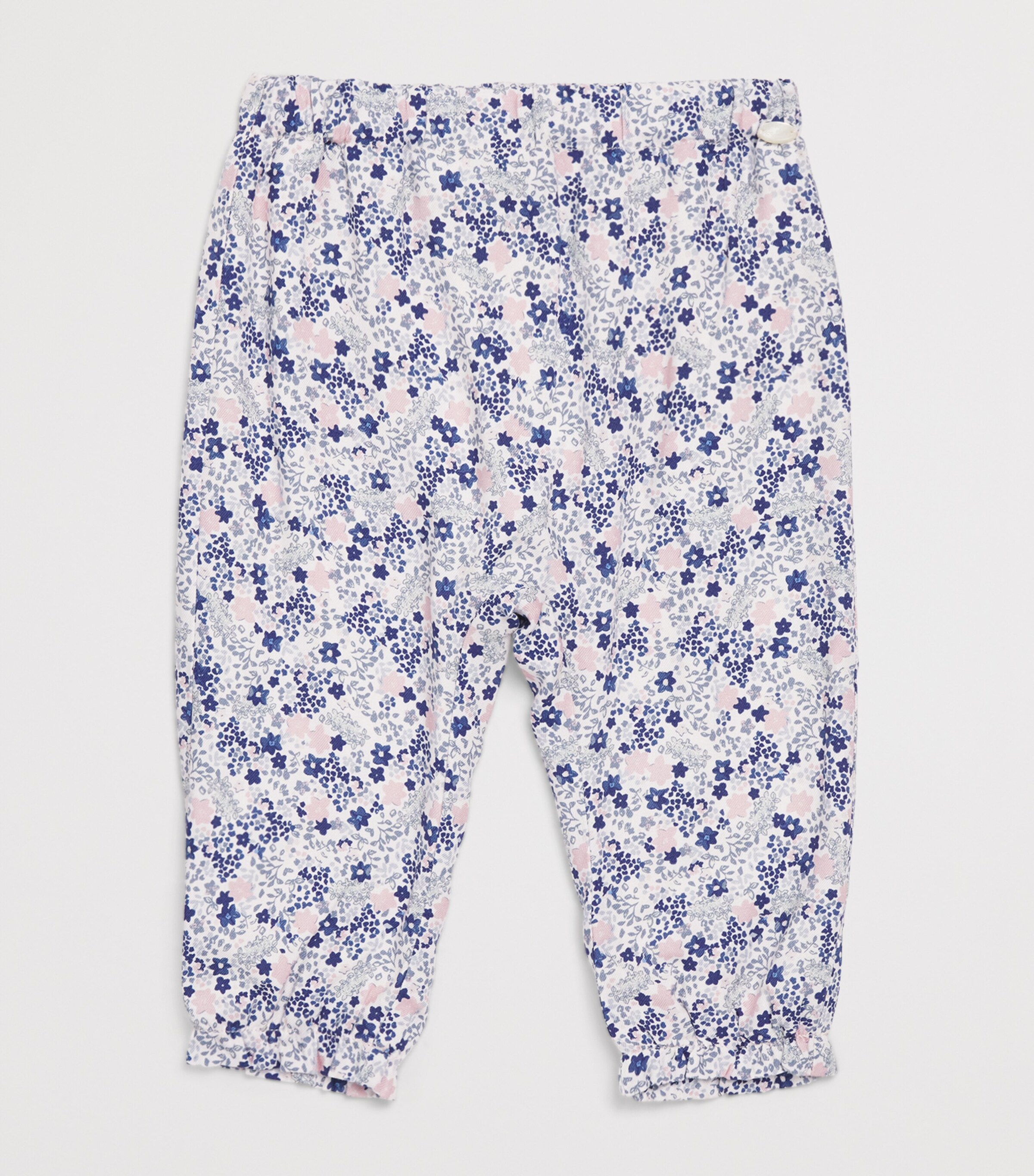 Floral Leggings (3 Months-4 Years) 40BLEUET Image 2