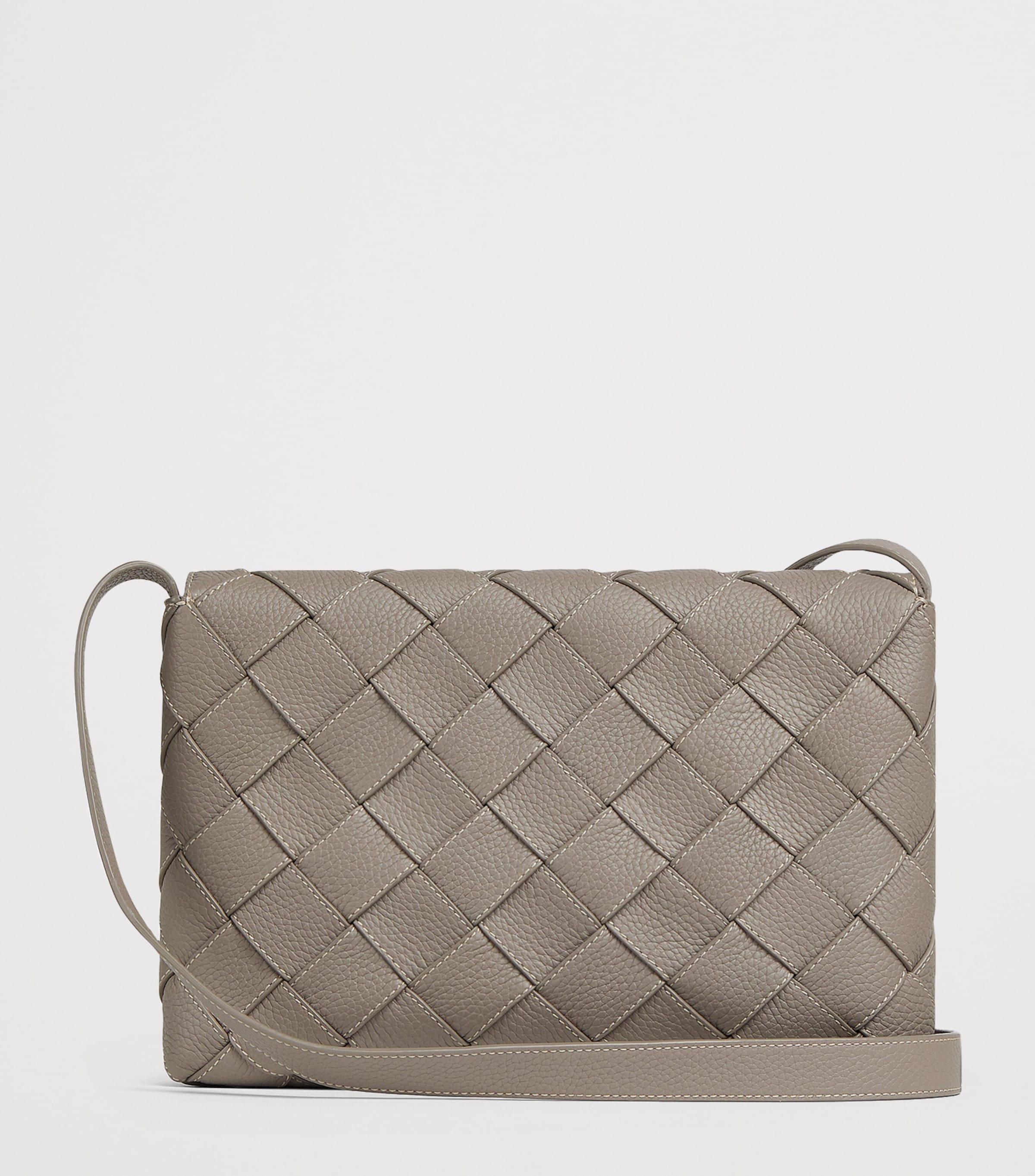 Bottega Veneta Large Leather Diago Cross-Body Bag | Harrods US