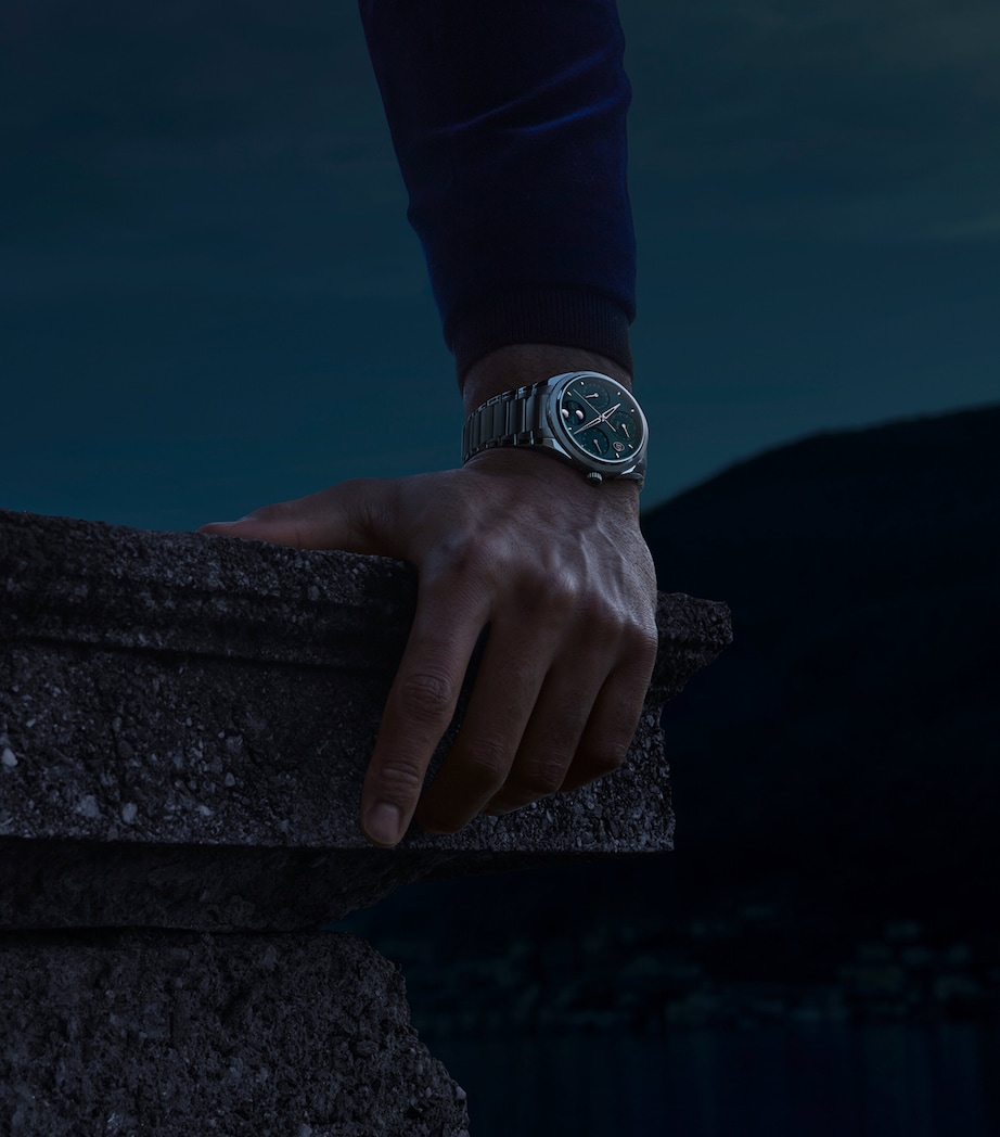 Stainless Steel Tonda PF Hijri Perpetual Calendar Watch 42mm GREEN Image 9