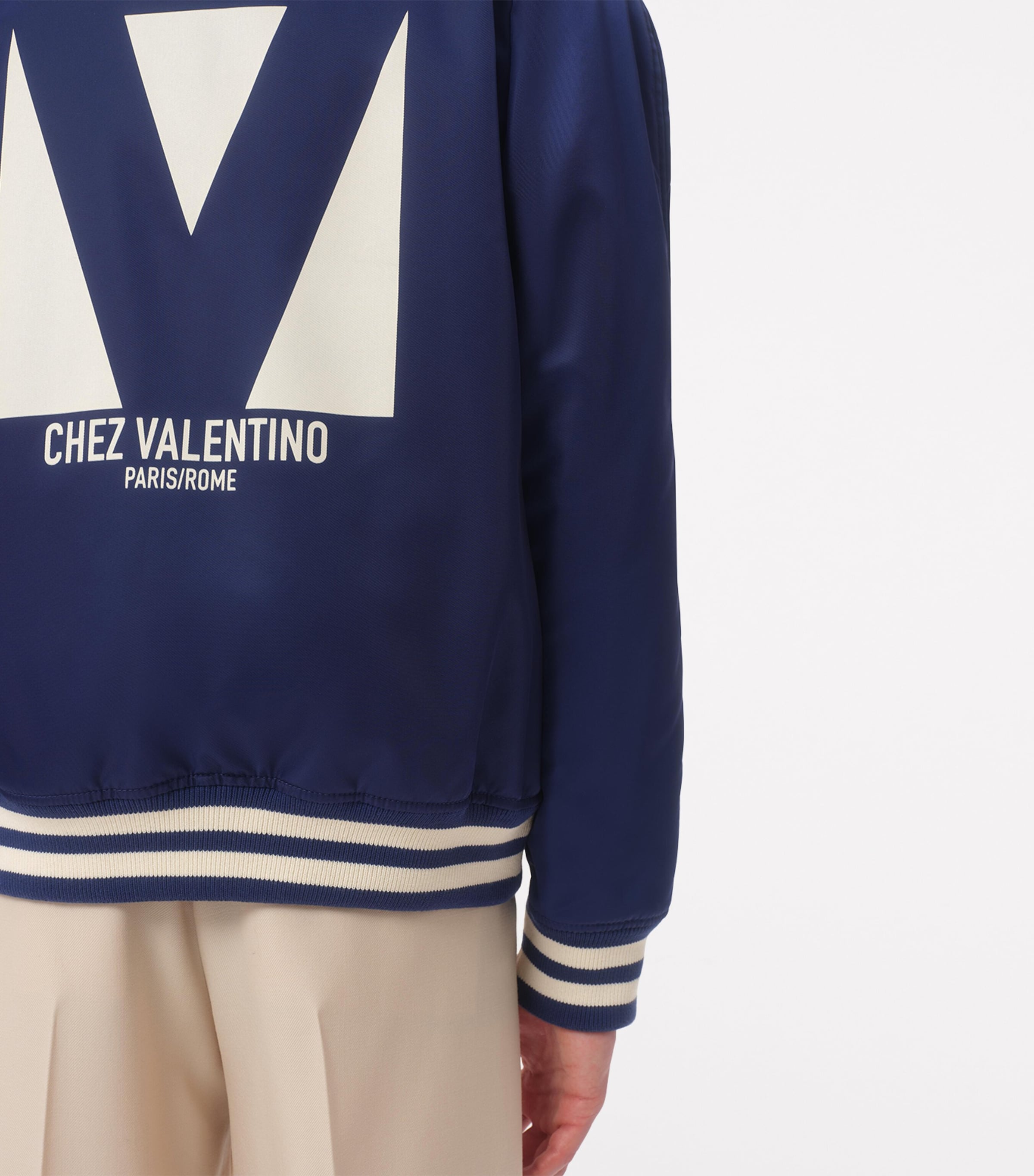 MA-1 Valentino Garavani Chez Valentino Jacket Valentino Chez Valentino Track Jacket | Harrods US