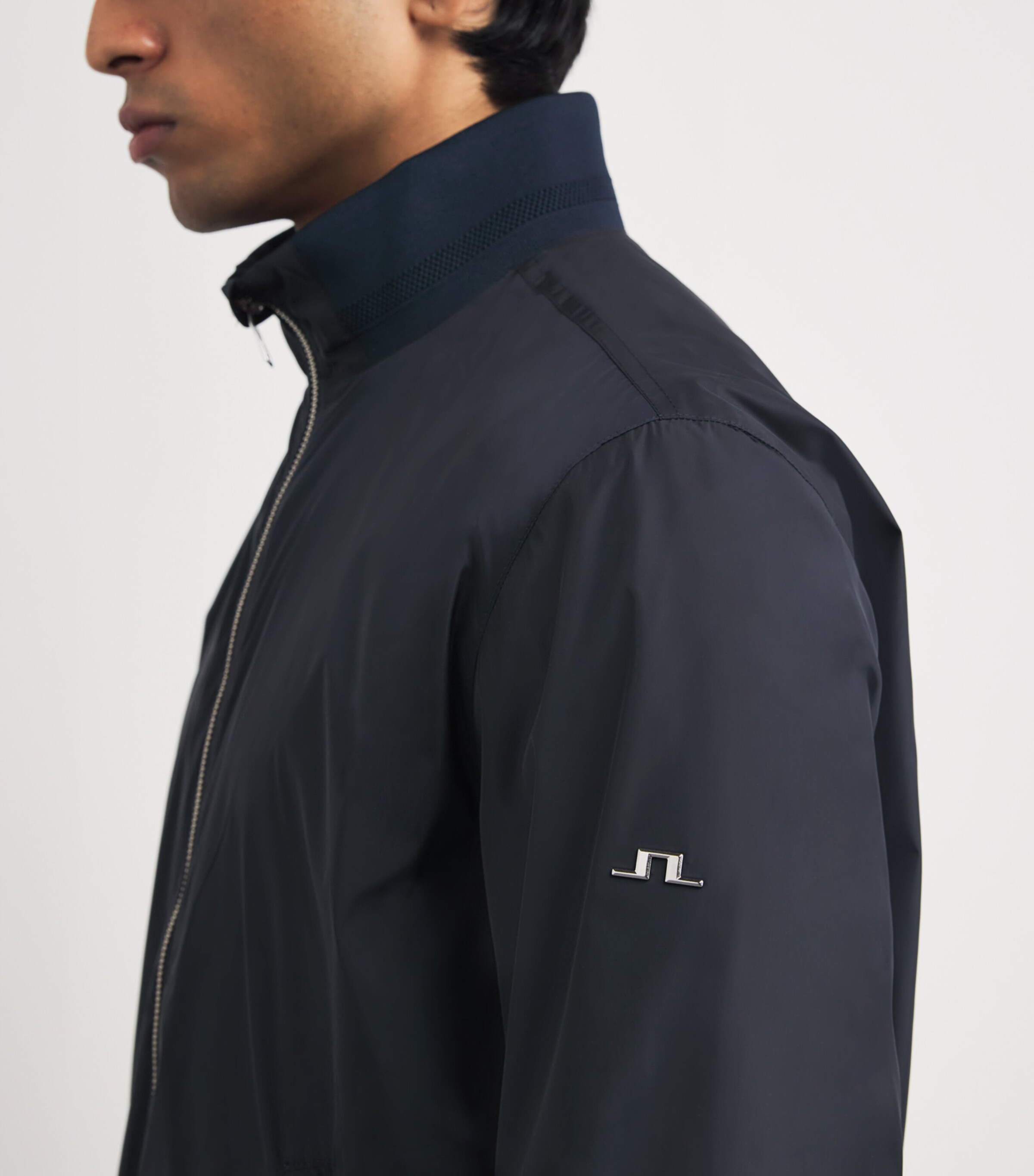 J Lindeberg Mens Water-Resistant Kevin Jacket Jl Navy Image 3