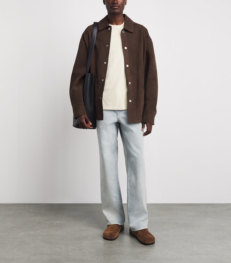 PAIGE Mens Doheny Wide-Leg Jeans Berto Image 2