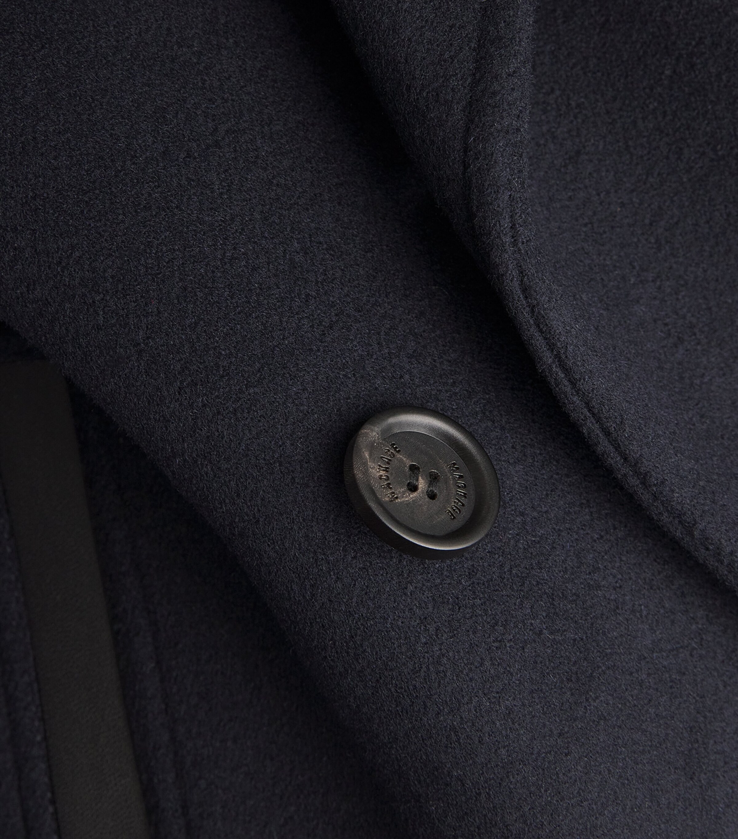 Wool Cole Pea Coat NAVY Image 5