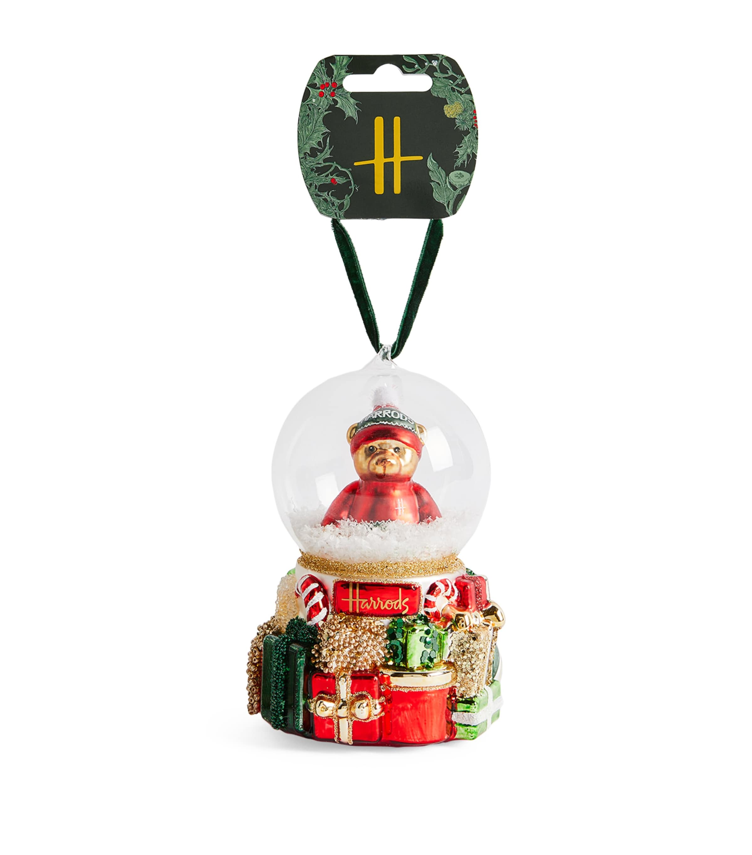 Harrods Snow Globe Tree Decoration In Multi