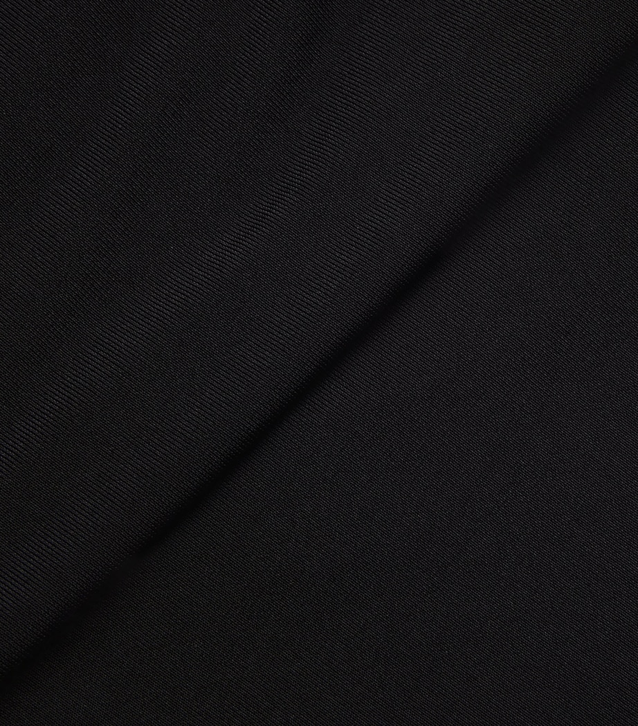 Asymmetric The Drapeado Mini Skirt 990 BLACK Image 5