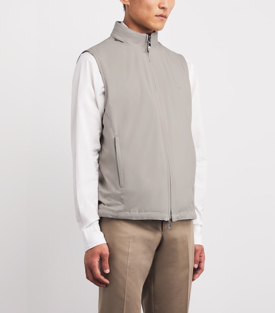 High-Neck Gilet NATURAL / BEIGE 036 Image 3