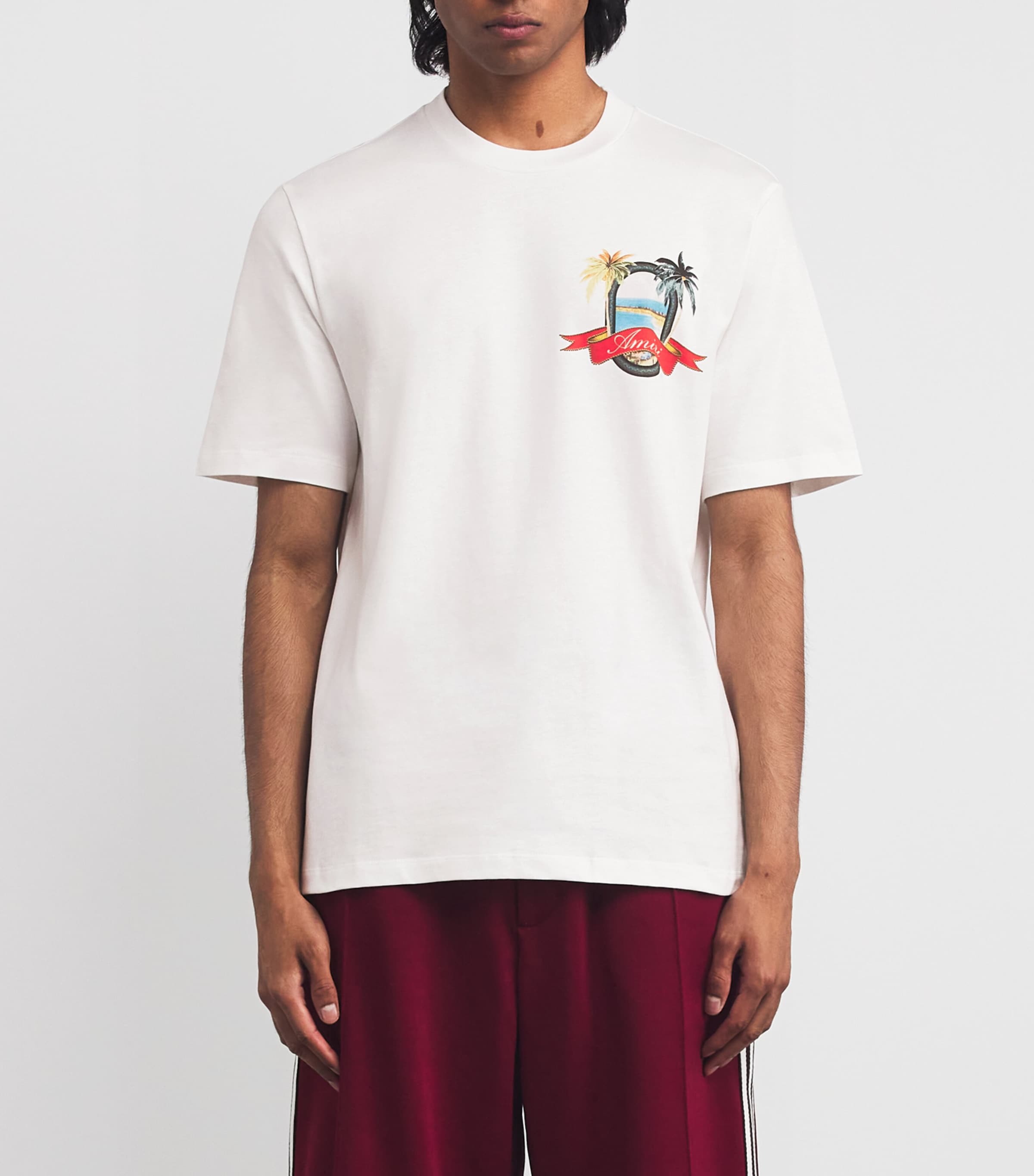 【AMIRI】関税込★paradise t-shirt AMIRI Cotton Paradise T-Shirt | Harrods US