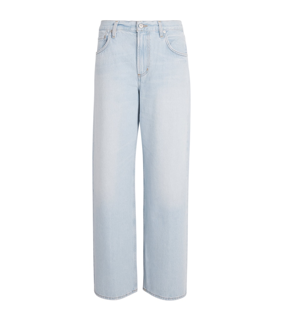 Citizens of Humanity Lindz Easy Straight Jeans Lighthouse Lt Indigo