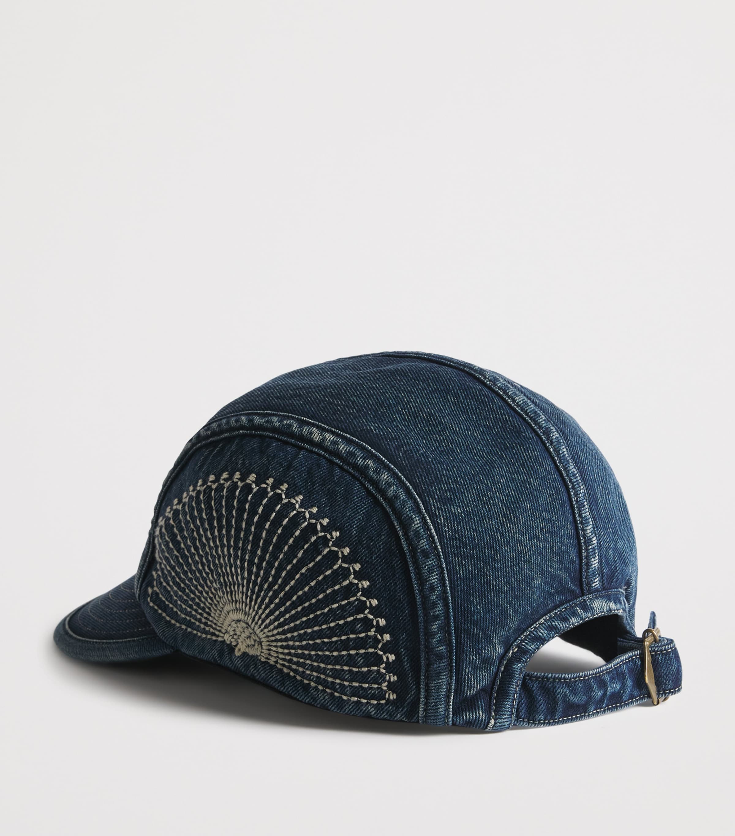 Denim Furoshiki Camp Cap IDG Image 2