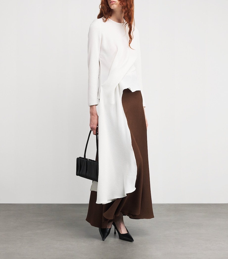 Textured Draped Fleche Top IVO Image 2