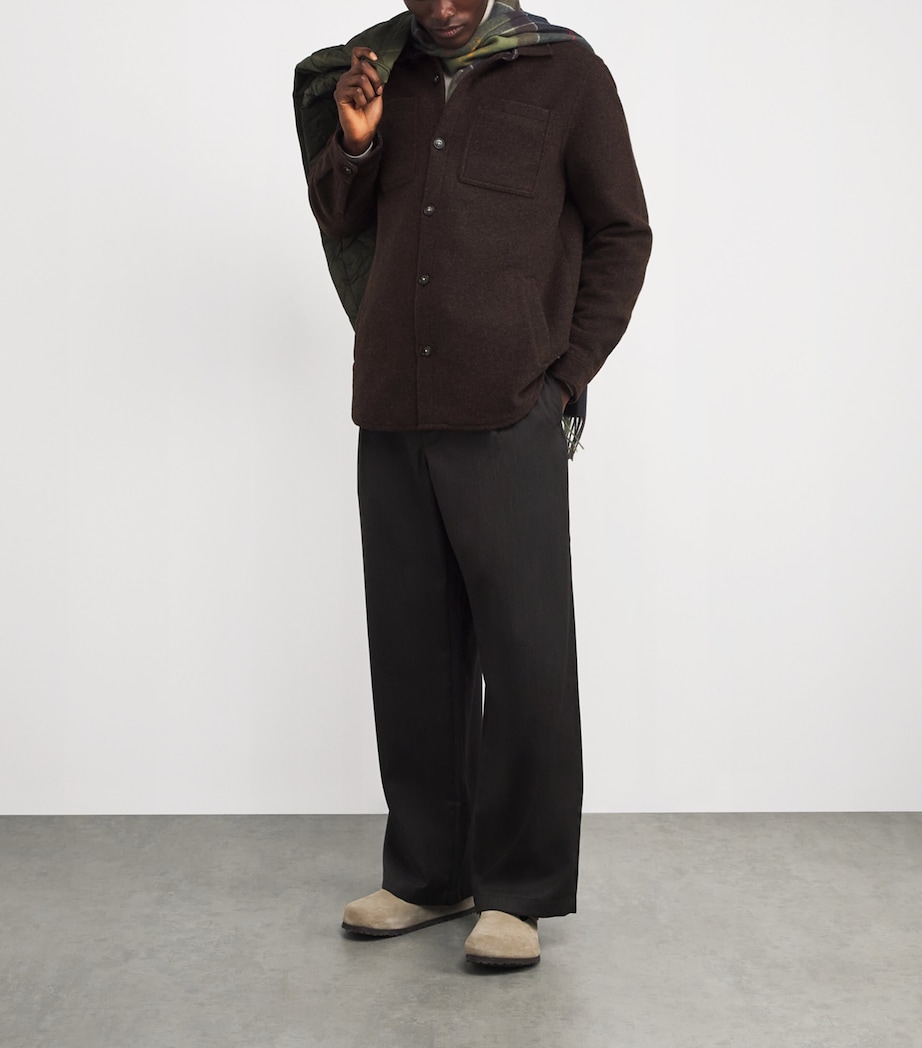 Tailored Marlow Overshirt DARK OAK Image 2