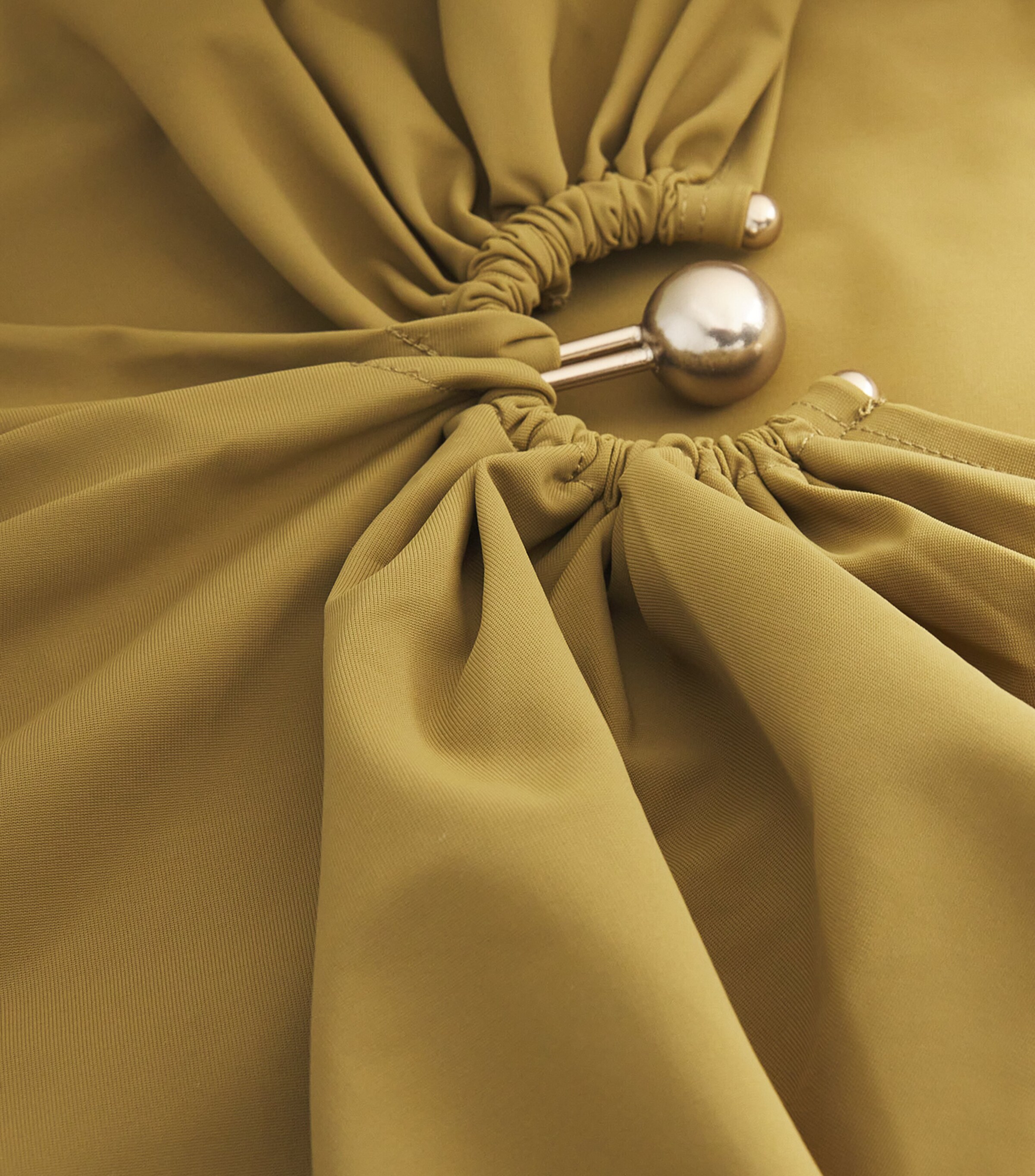 Christopher Esber Ruched Orbit Split Maxi Skirt | Harrods US