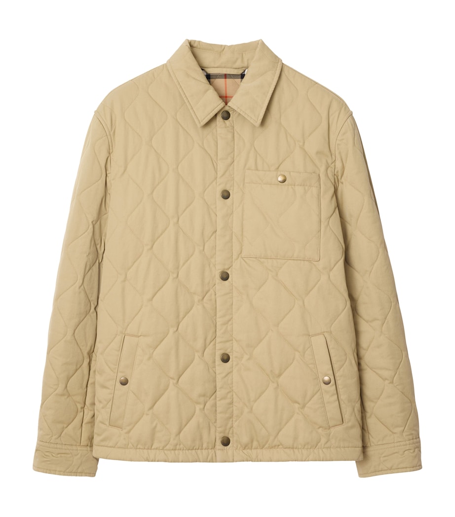 Gabardine Quilted Overshirt HAMPER Image 1