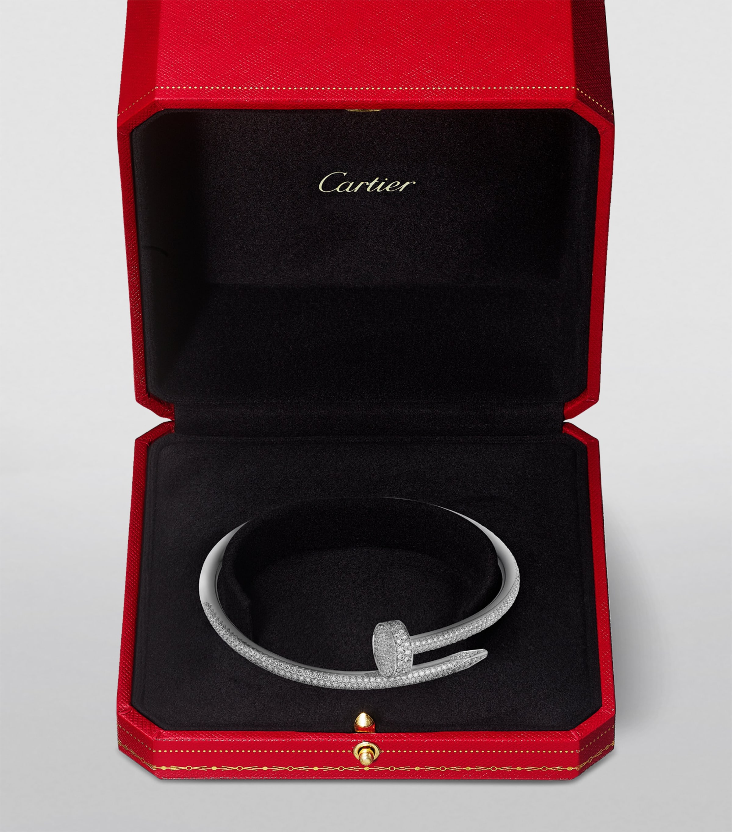 Medium White Gold and Diamond Juste Un Clou Bracelet WHITE GOLD Image 3