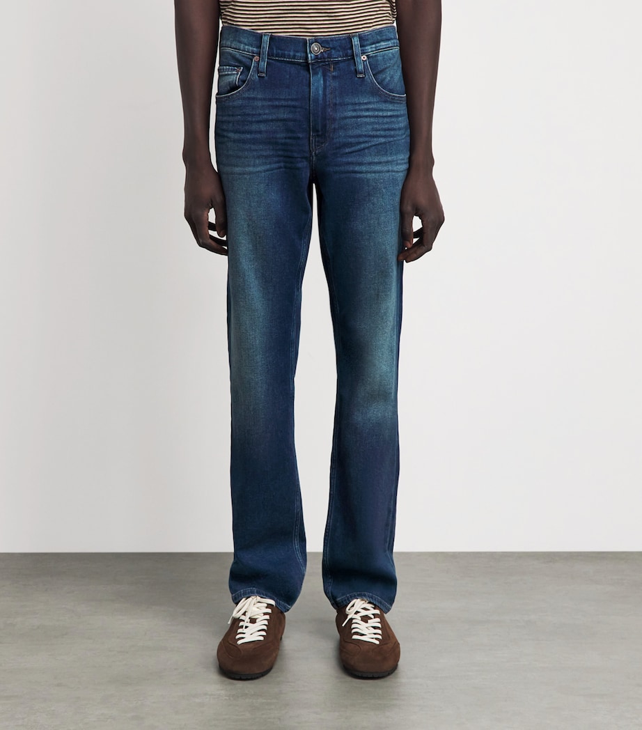 PAIGE Mens Normandie Straight Jeans Kirkwin Image 4