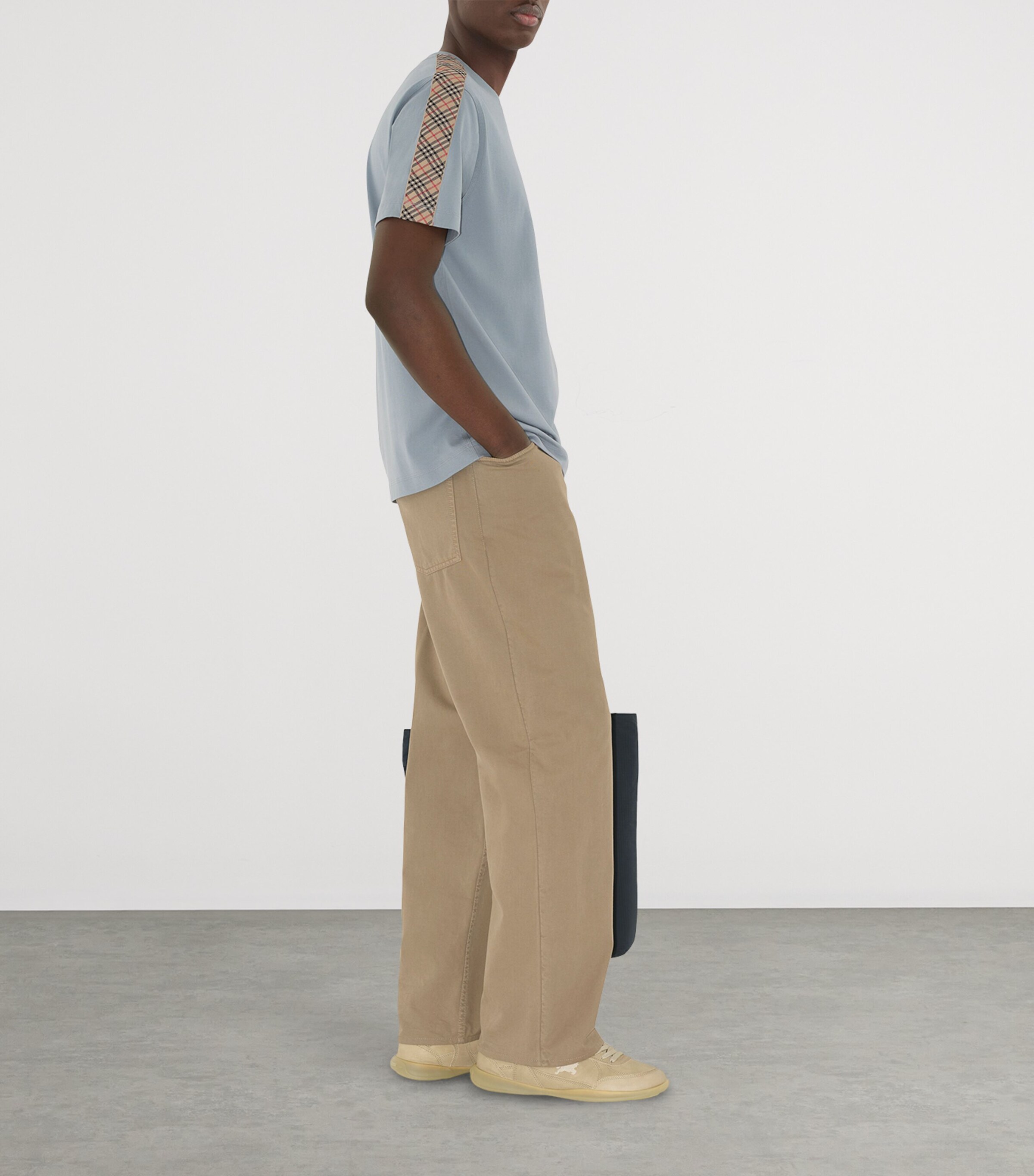 Check-Trim T-Shirt GALE Image 3