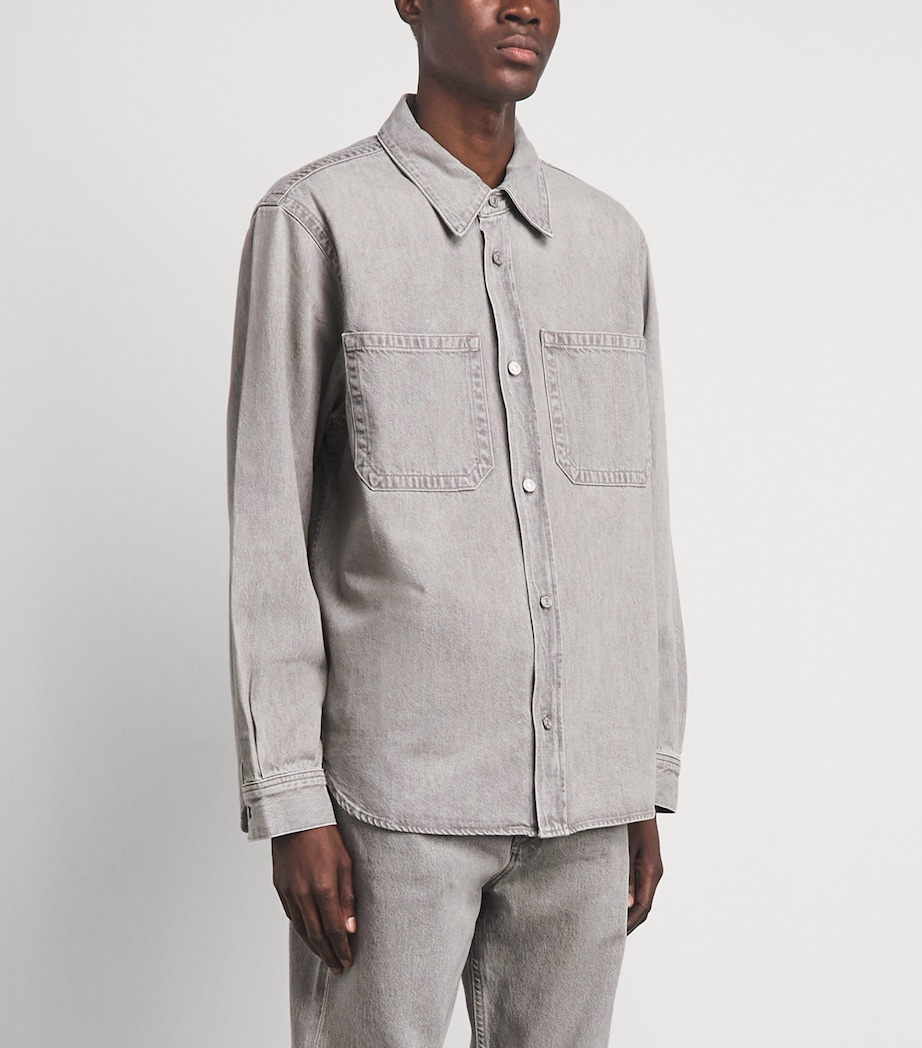 AGOLDE Mens Craven Denim Shirt Digital Image 4
