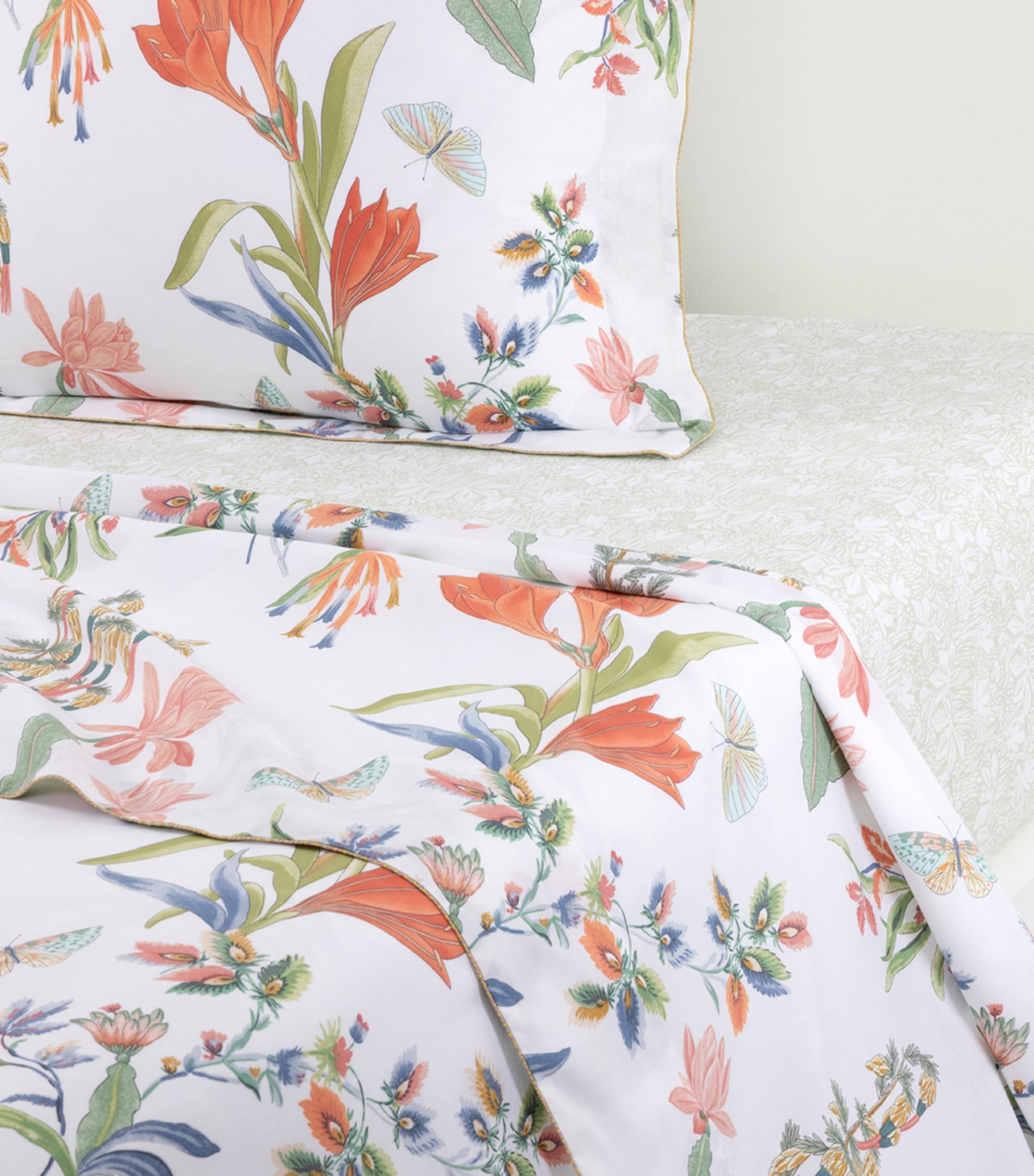 Eze Double Flat Sheet (240cm x 295cm) MULTICOLOURED Image 2